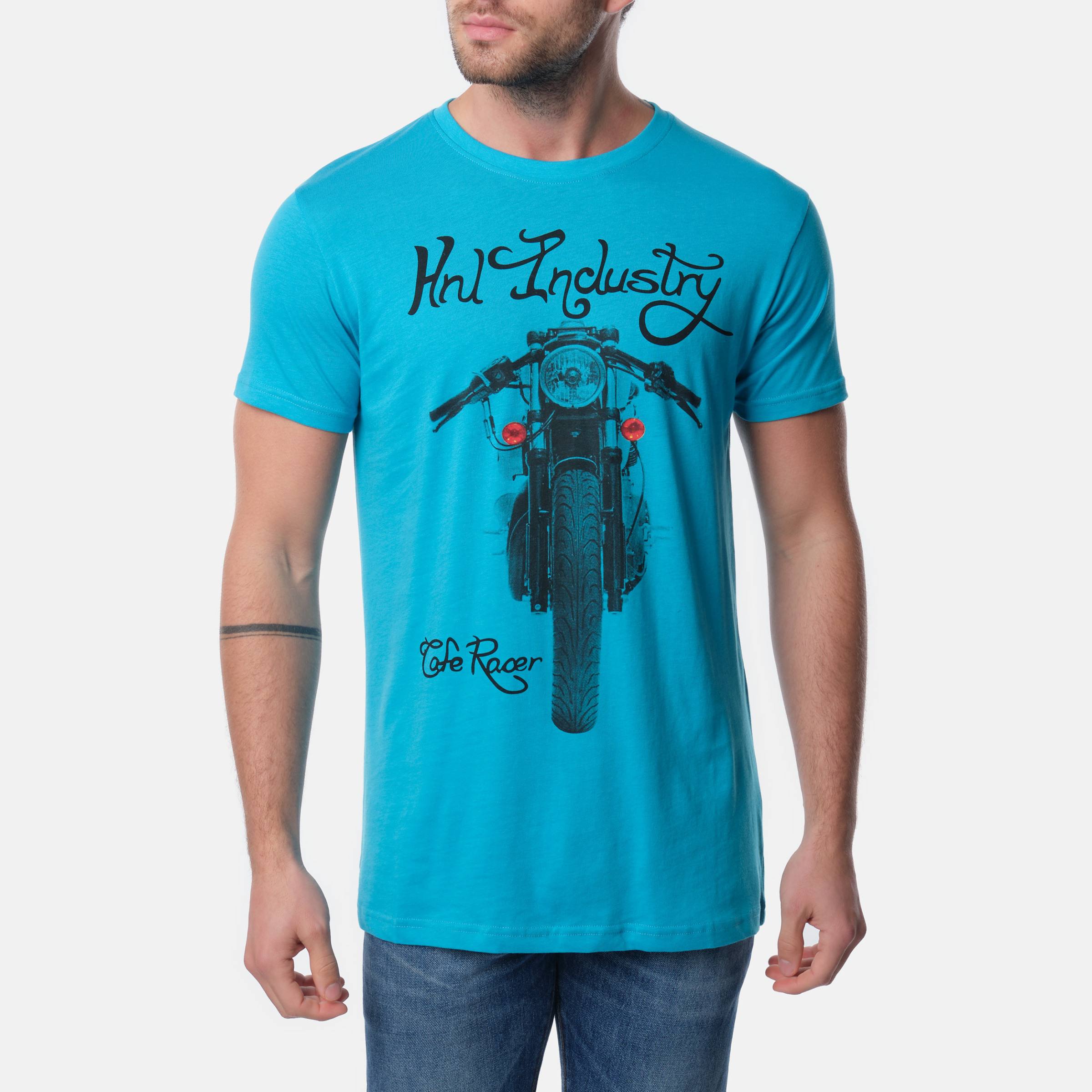 Großhändler Hopenlife - Bedrucktes T-Shirt mit Rundhalsausschnitt