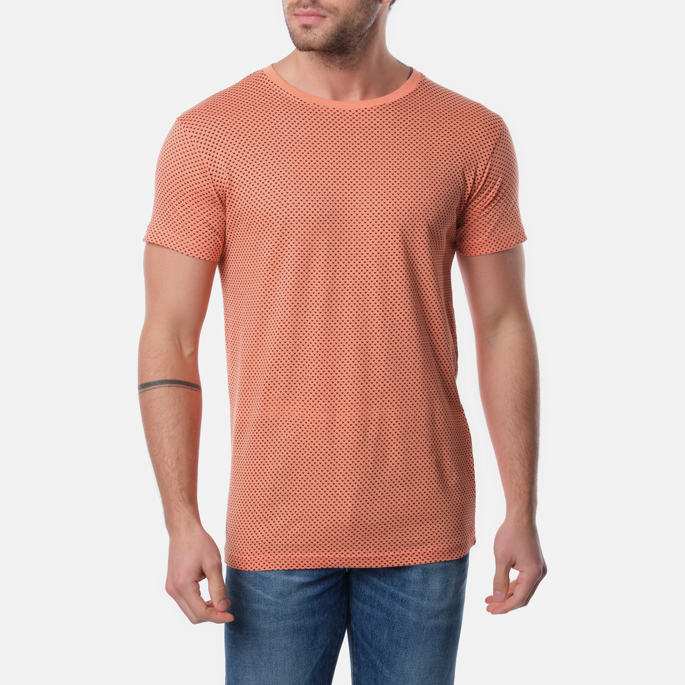 Mayorista Hopenlife - Camiseta estampada de cuello redondo