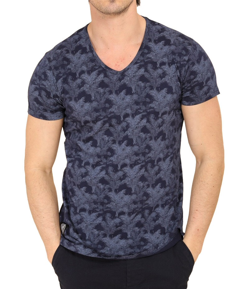 Wholesaler Hopenlife - End-series V-neck print t-shirt