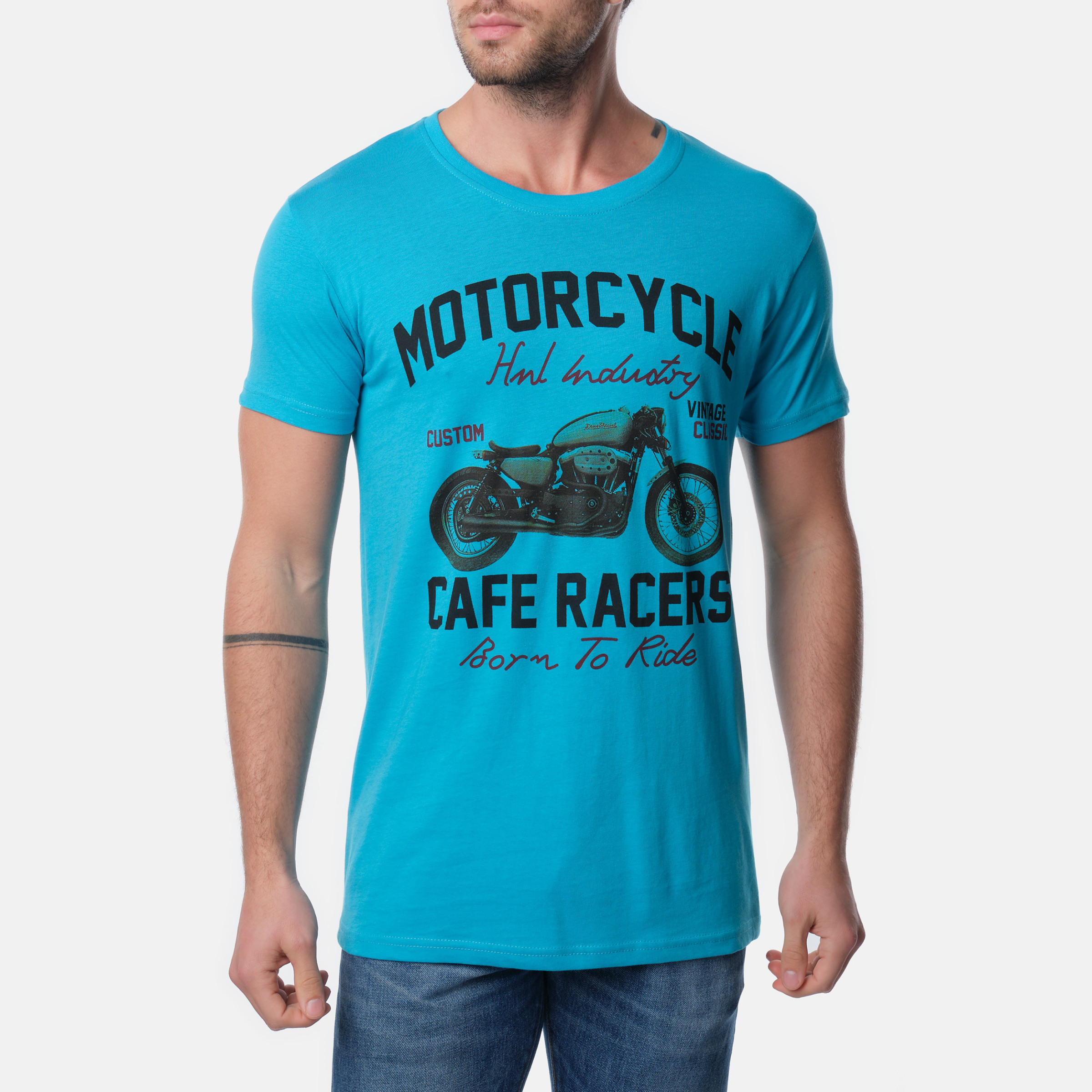 Wholesaler Hopenlife - Printed crew neck T-shirt