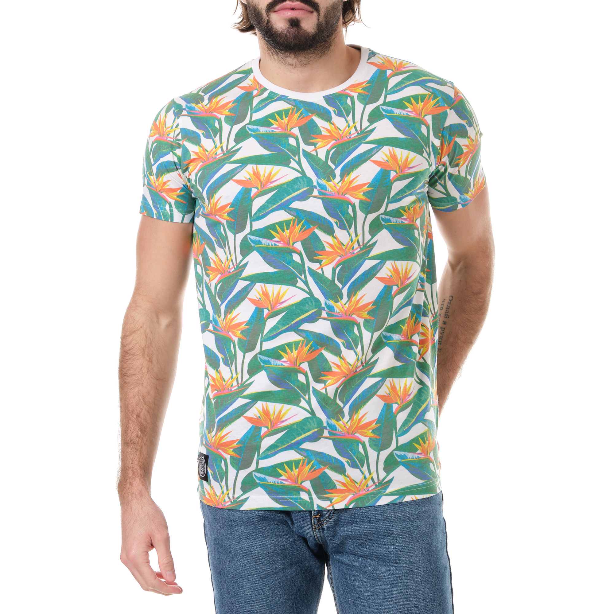 Wholesaler Hopenlife - Floral full print T-shirt