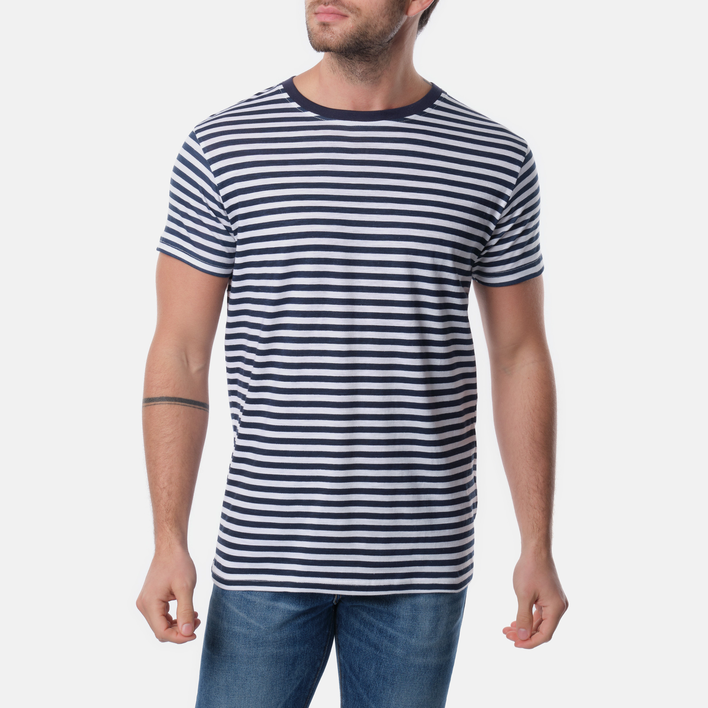 Mayorista Hopenlife - Camiseta de rayas atemporal