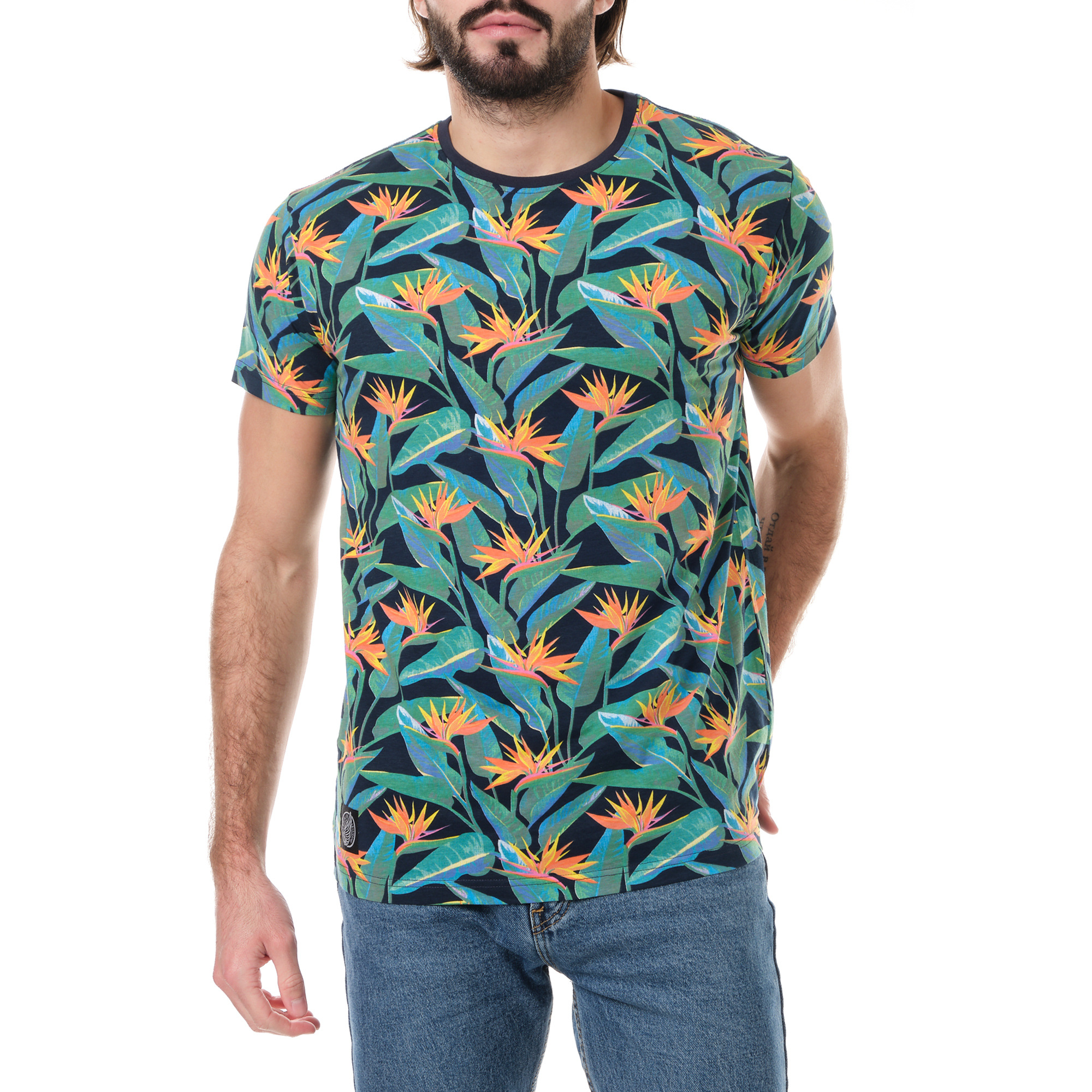 Wholesaler Hopenlife - Floral full print T-shirt