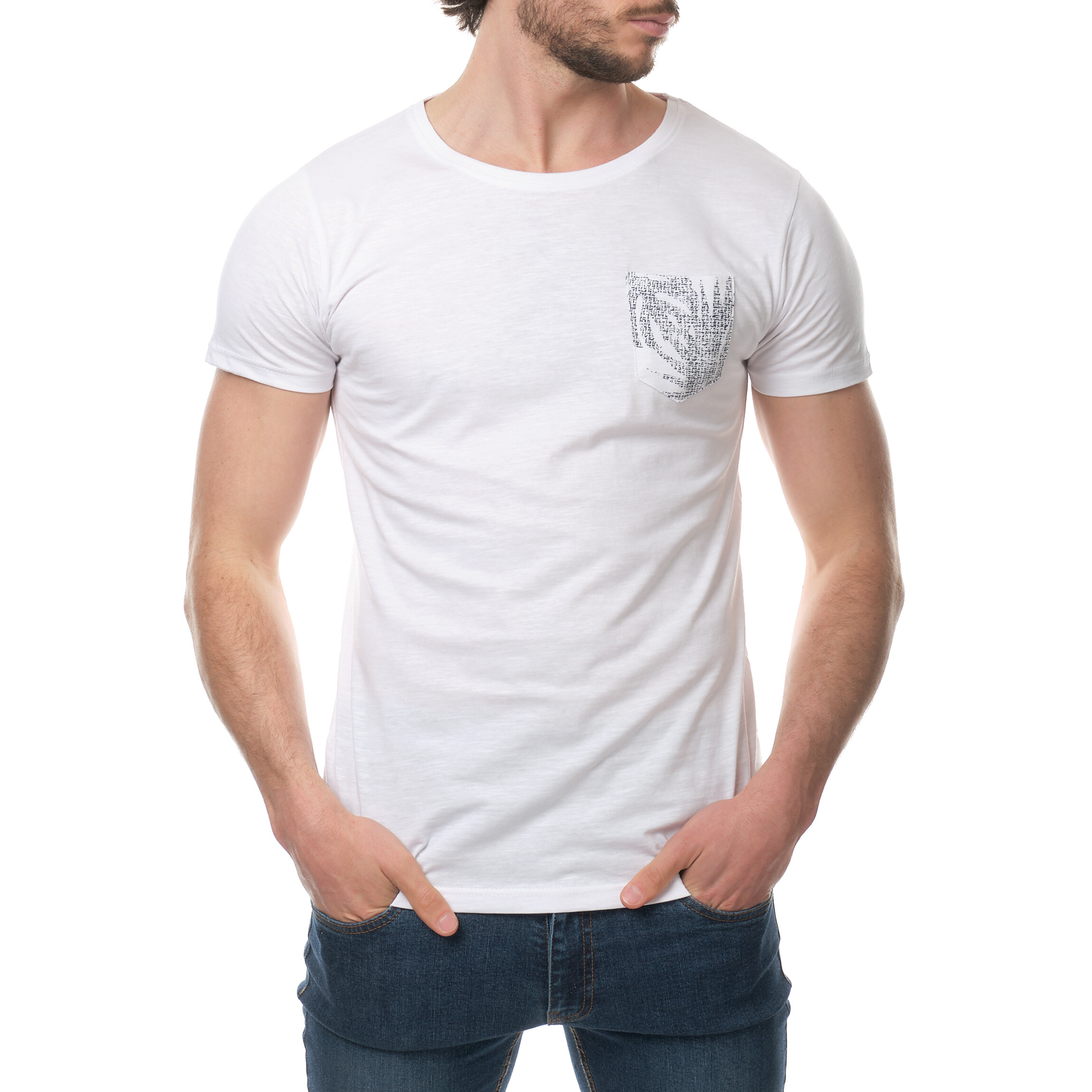 Großhändler Hopenlife - Kurzarm-Rundhals-T-Shirt im Ausverkauf