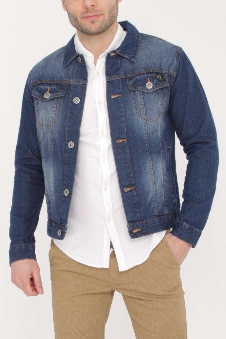 Grossista Hopenlife - Giacca di jeans con bottoni da uomo