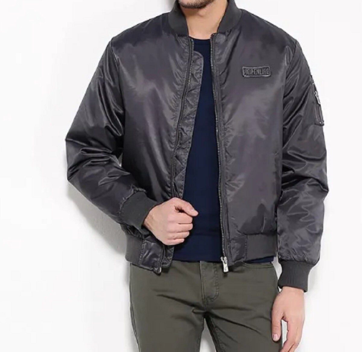 Wholesaler Hopenlife - Solid bomber jacket
