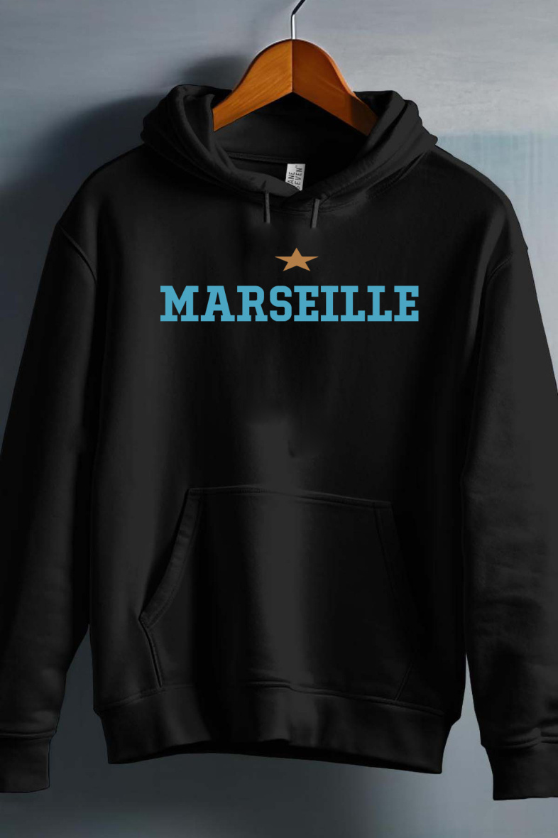 Großhändler I.A.L.D FRANCE - Marseille 1 etoile - Herren-Sweatshirt mit Kapuze