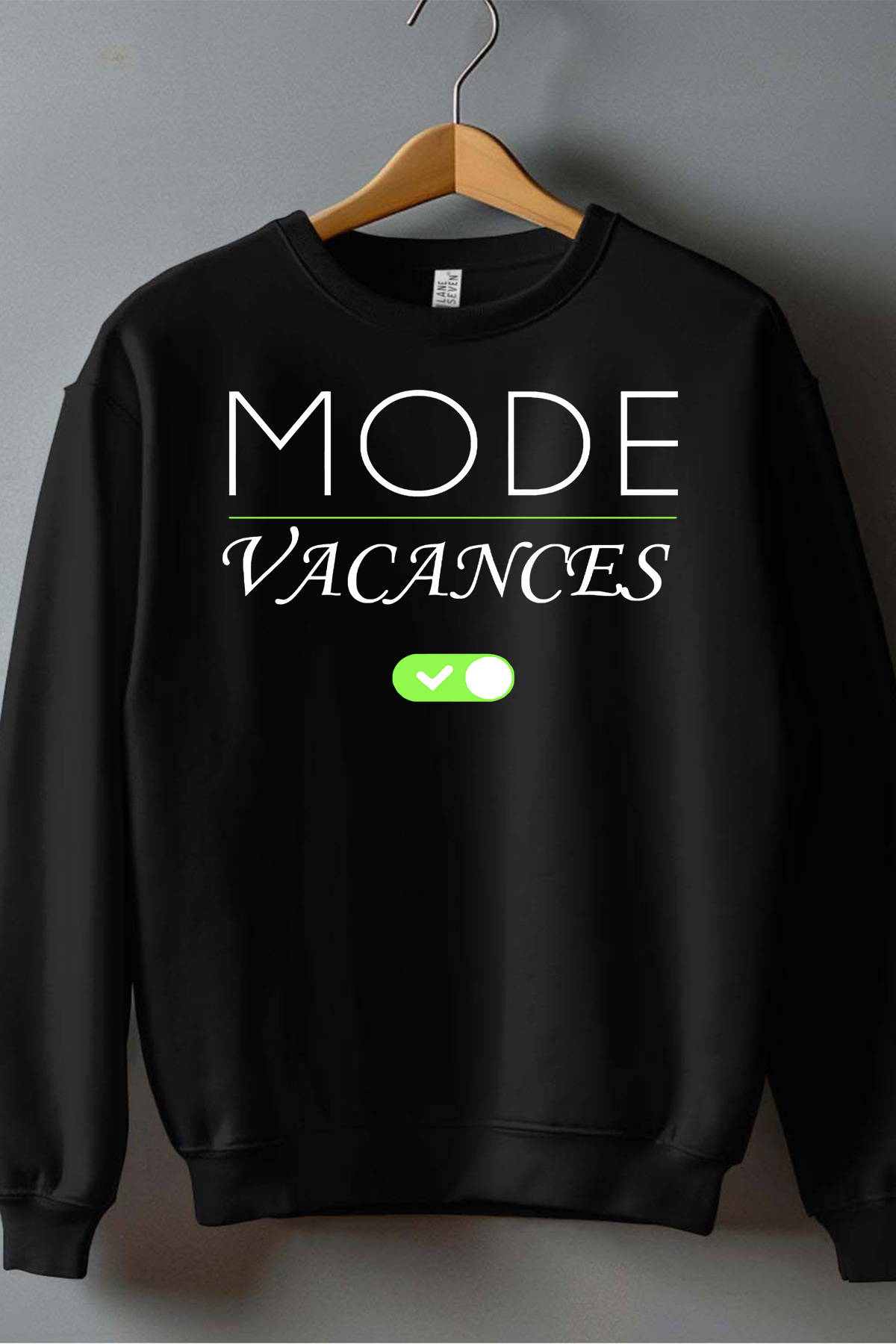 Grossista I.A.L.D FRANCE - MODA VACANZA - Felpa da uomo con scollo rotondo