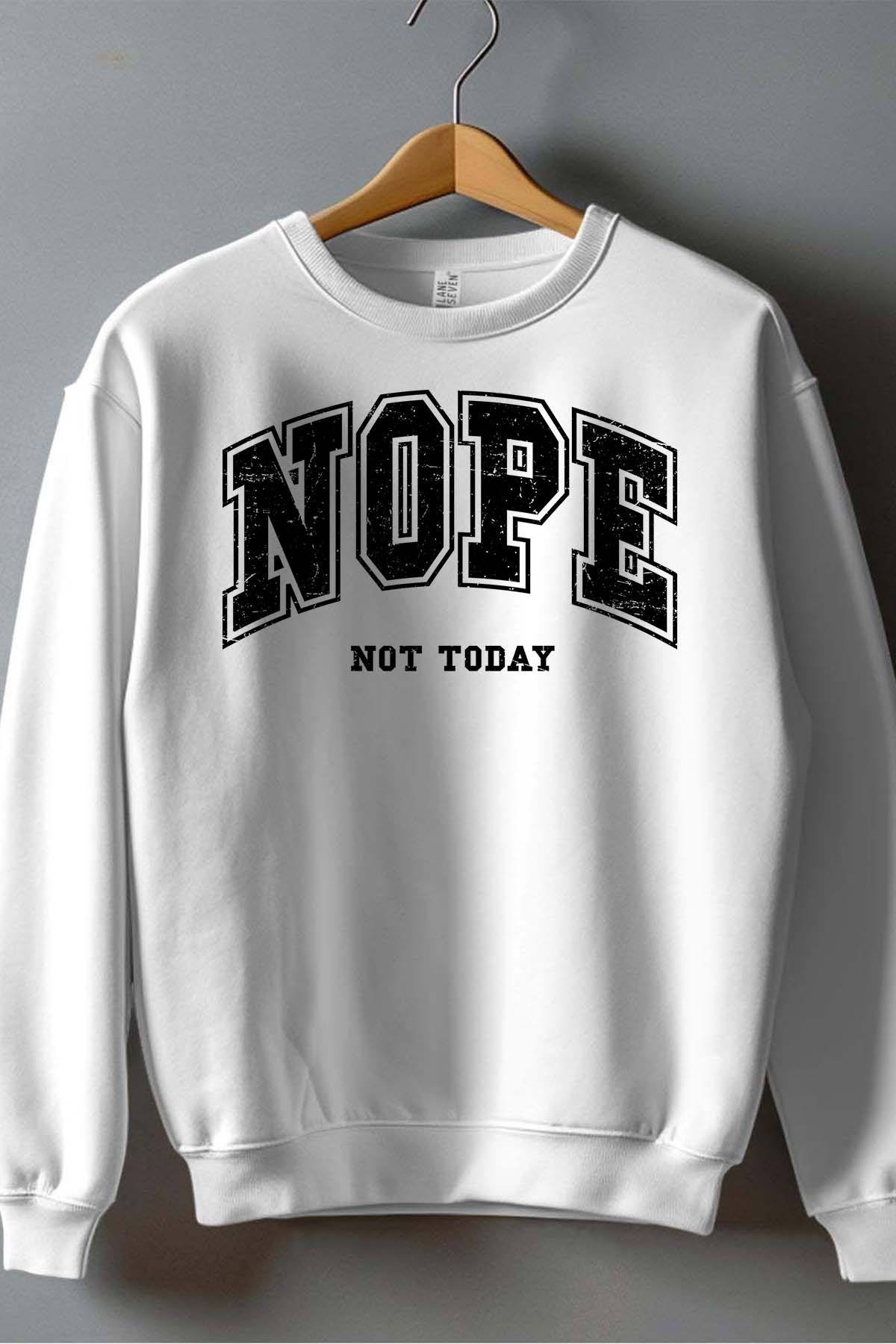 Großhändler I.A.L.D FRANCE - NOPE – Herren-Sweatshirt mit Rundhalsausschnitt