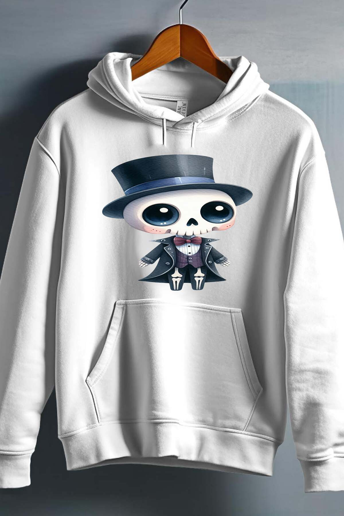 Großhändler I.A.L.D FRANCE - Chibi-Skelett – Herren-Sweatshirt mit Kapuze