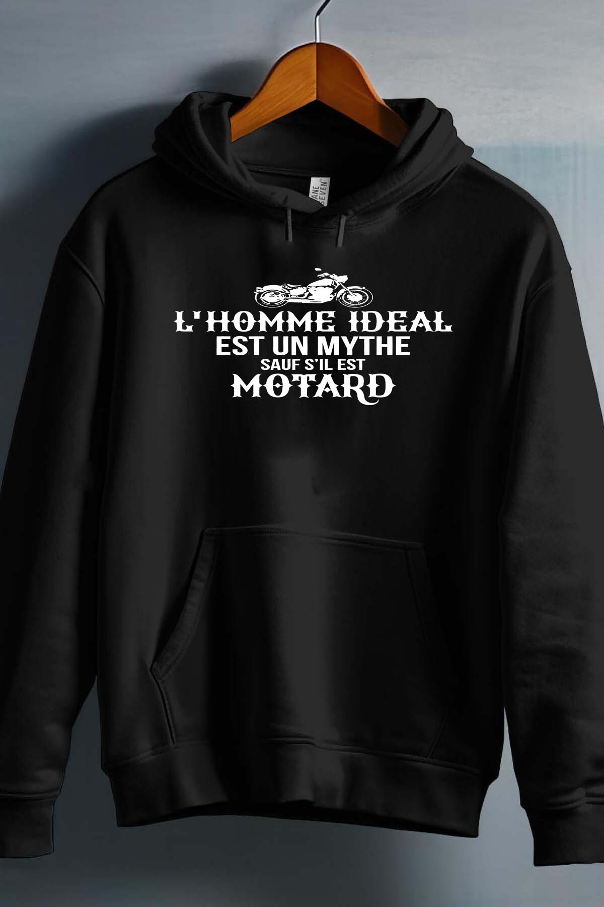 Grossista I.A.L.D FRANCE - Uomo motociclista ideale - Felpa con cappuccio da uomo