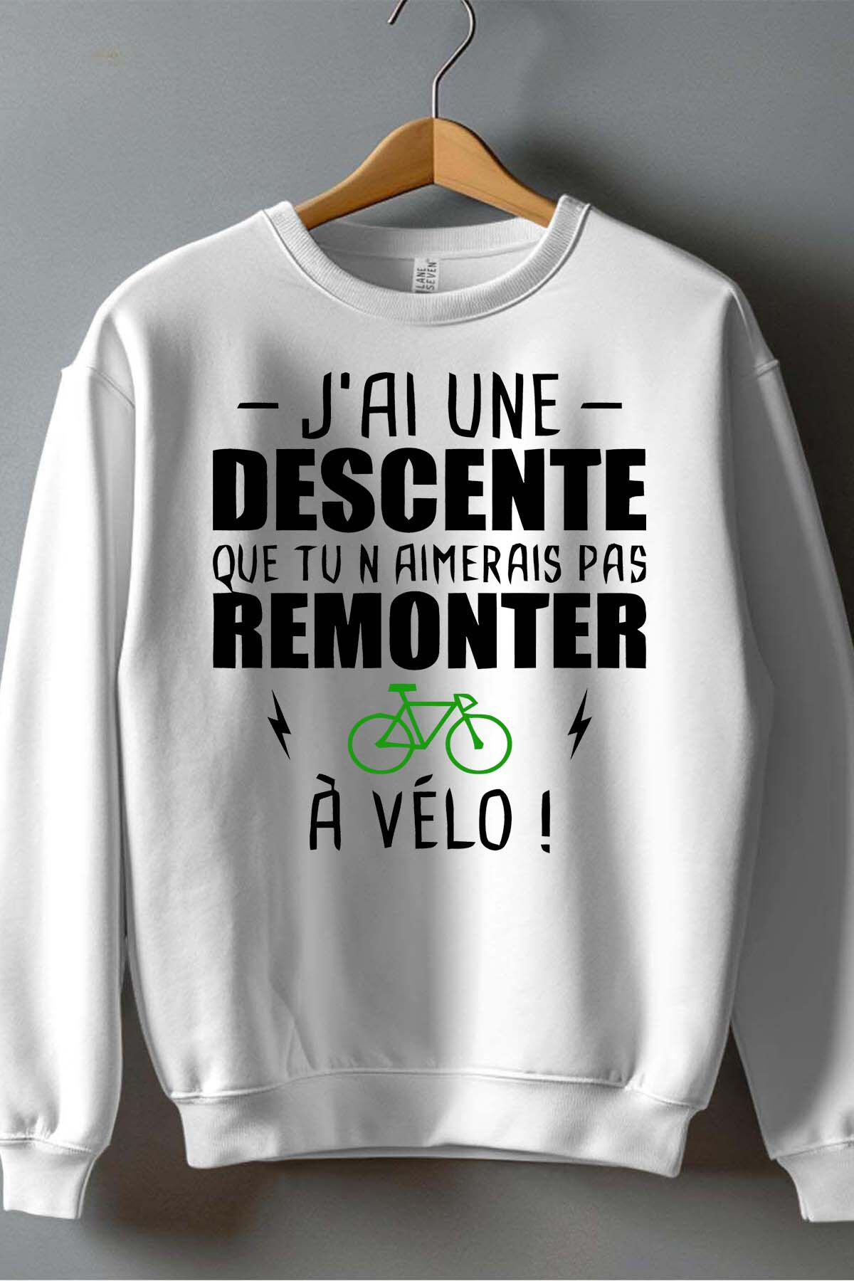 Grossista I.A.L.D FRANCE - Ho una felpa con girocollo da uomo - Herren-Sweatshirt mit Rundhalsausschnitt
