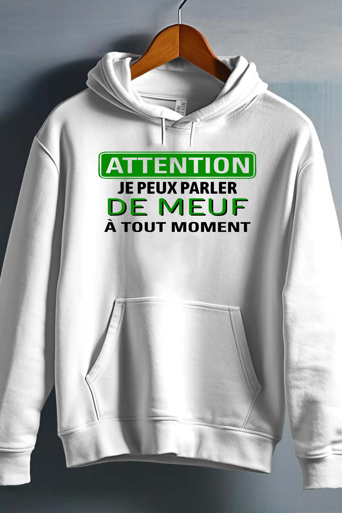 Grossista I.A.L.D FRANCE - ragazza in qualsiasi momento - Felpa con cappuccio uomo
