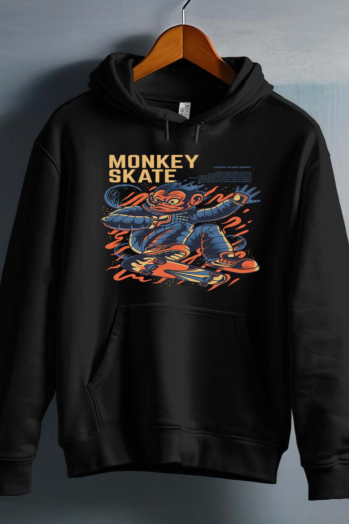 Großhändler I.A.L.D FRANCE - Astroskater Affe - Kapuzenpullover Mann