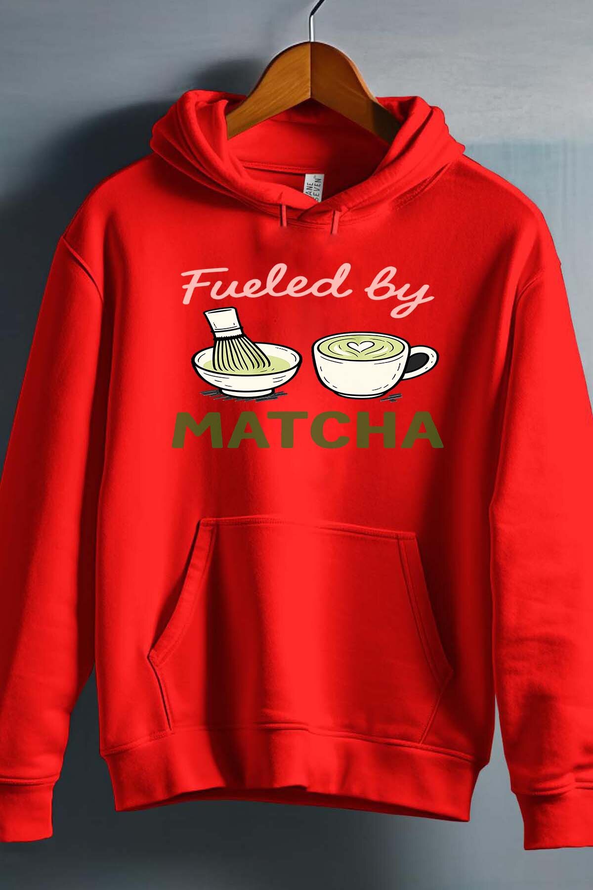 Grossiste I.A.L.D FRANCE - Fueled by matcha - Sweat Capuche Homme