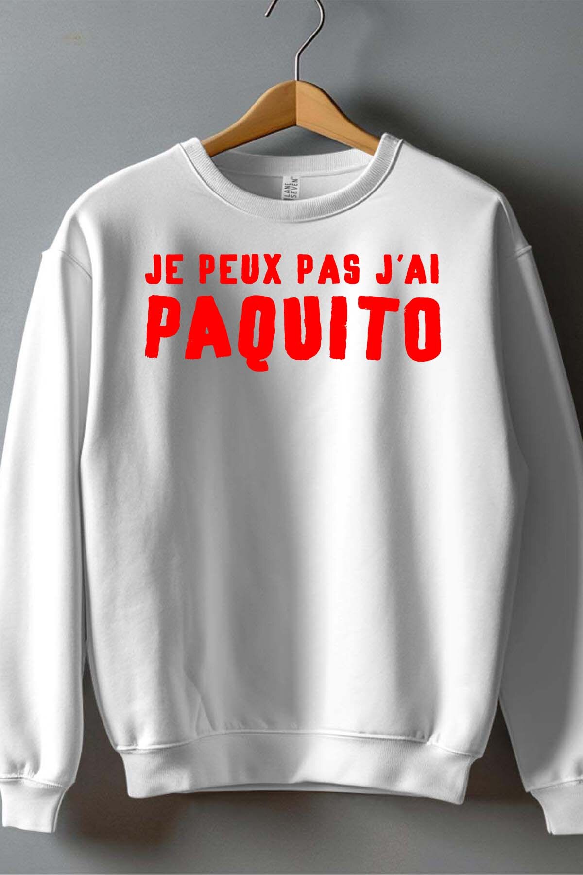 Grossiste I.A.L.D FRANCE - Jai paquito - Sweat Col Rond Homme