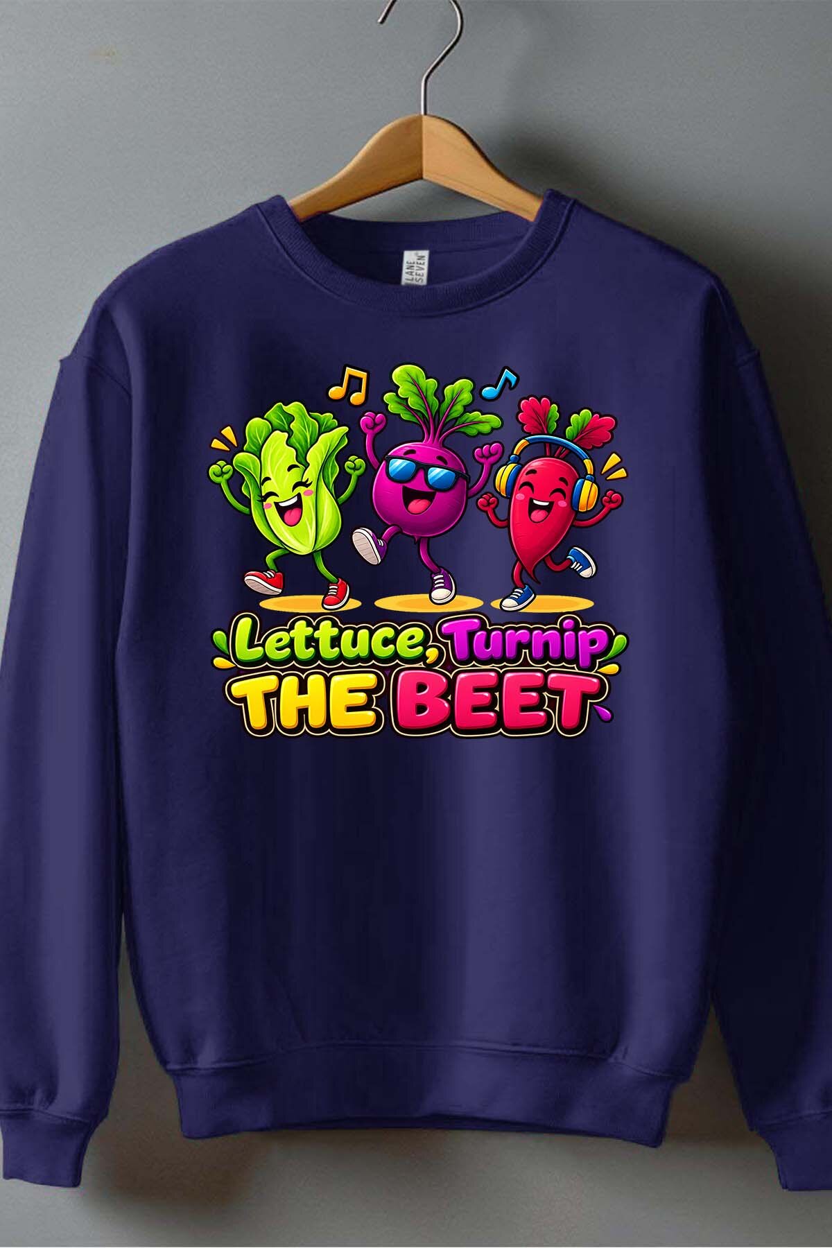 Mayorista I.A.L.D FRANCE - Lettuce the Beet - Sudadera con cuello redondo para hombre