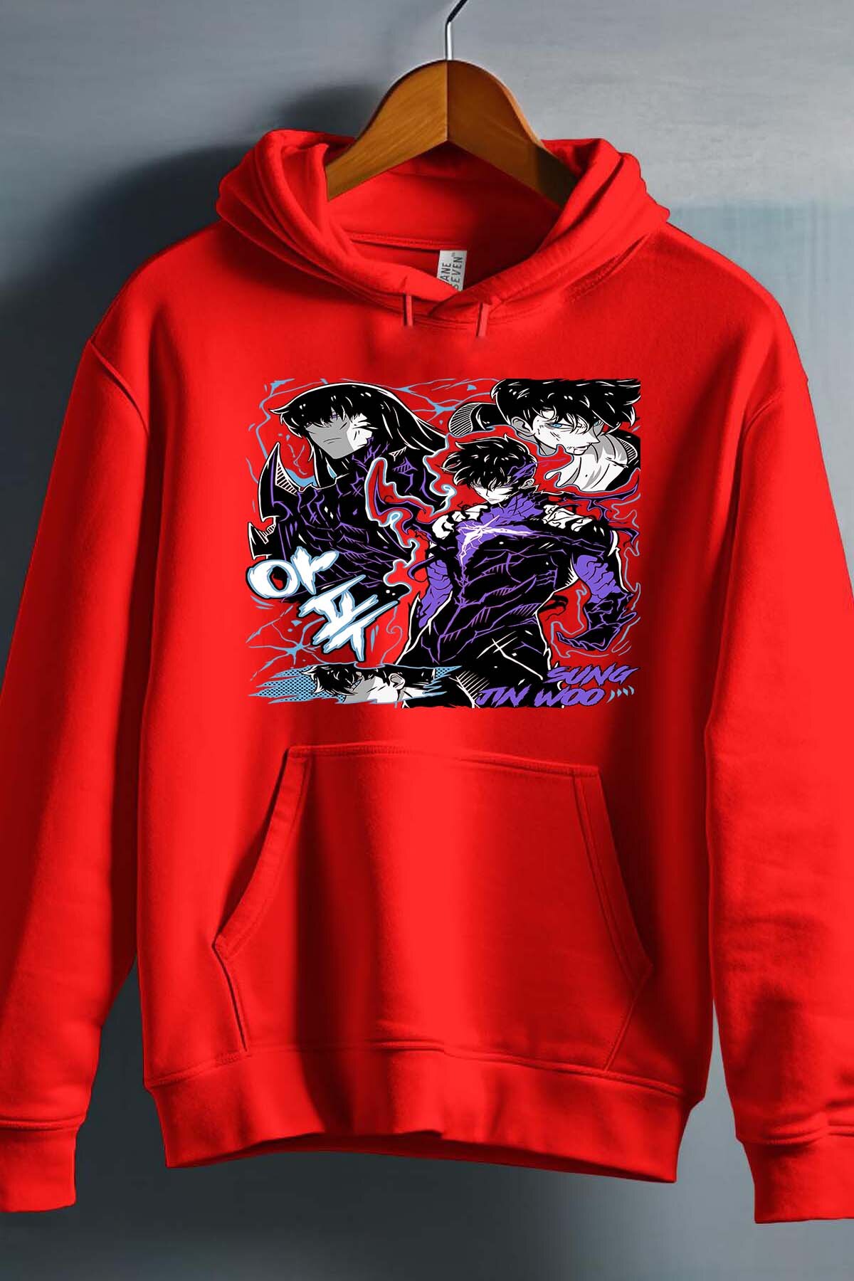 Grossiste I.A.L.D FRANCE - SOLO LEVELING 03 - Sweat Capuche Homme