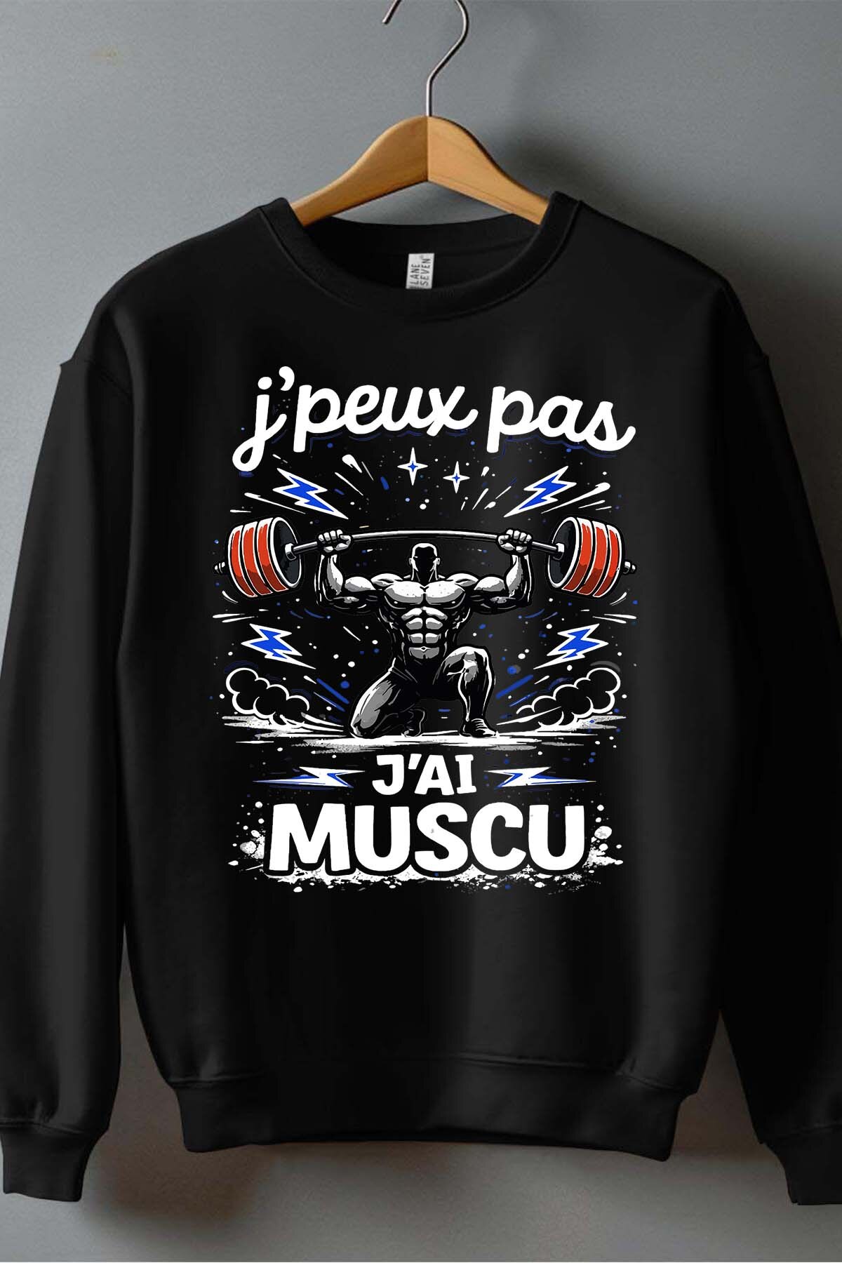 Großhändler I.A.L.D FRANCE - Kann nicht... Muscu Slyl - Rundhals-Sweatshirt Herren