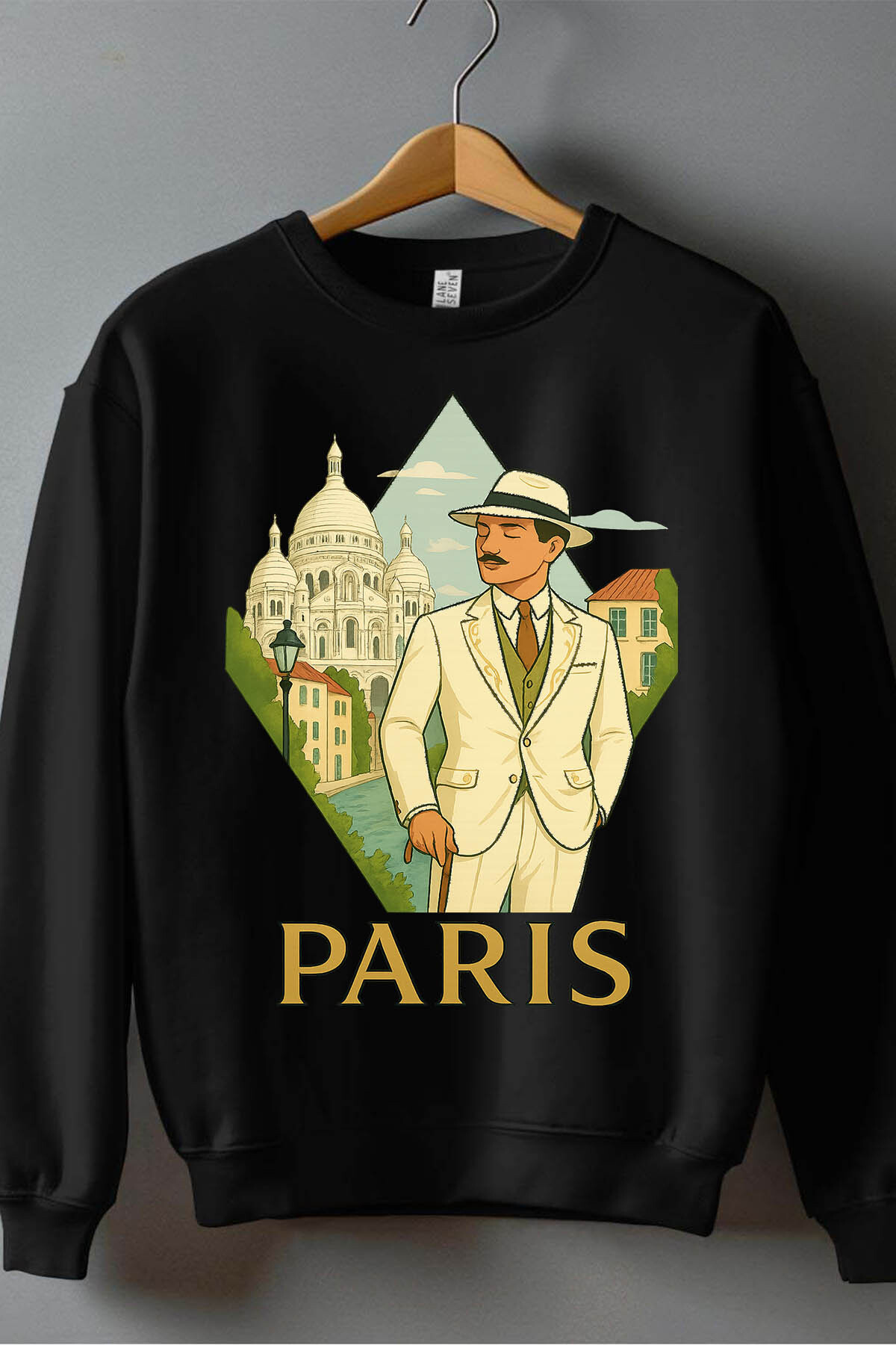 Wholesaler I.A.L.D FRANCE - paris montmartre - Crewneck sweatshirt Man