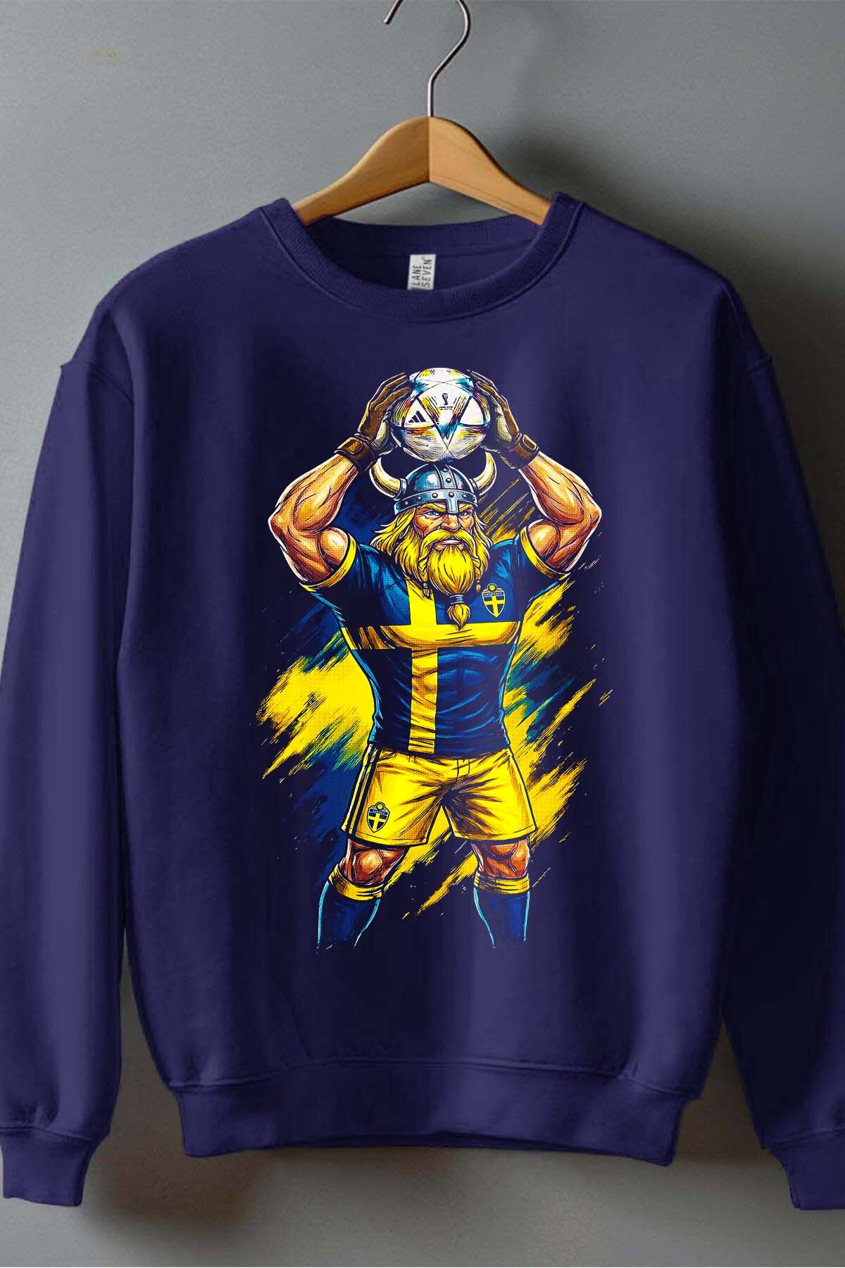 Großhändler I.A.L.D FRANCE - Suecia 1 Maskottchen - Rundhals-Sweatshirt Herren