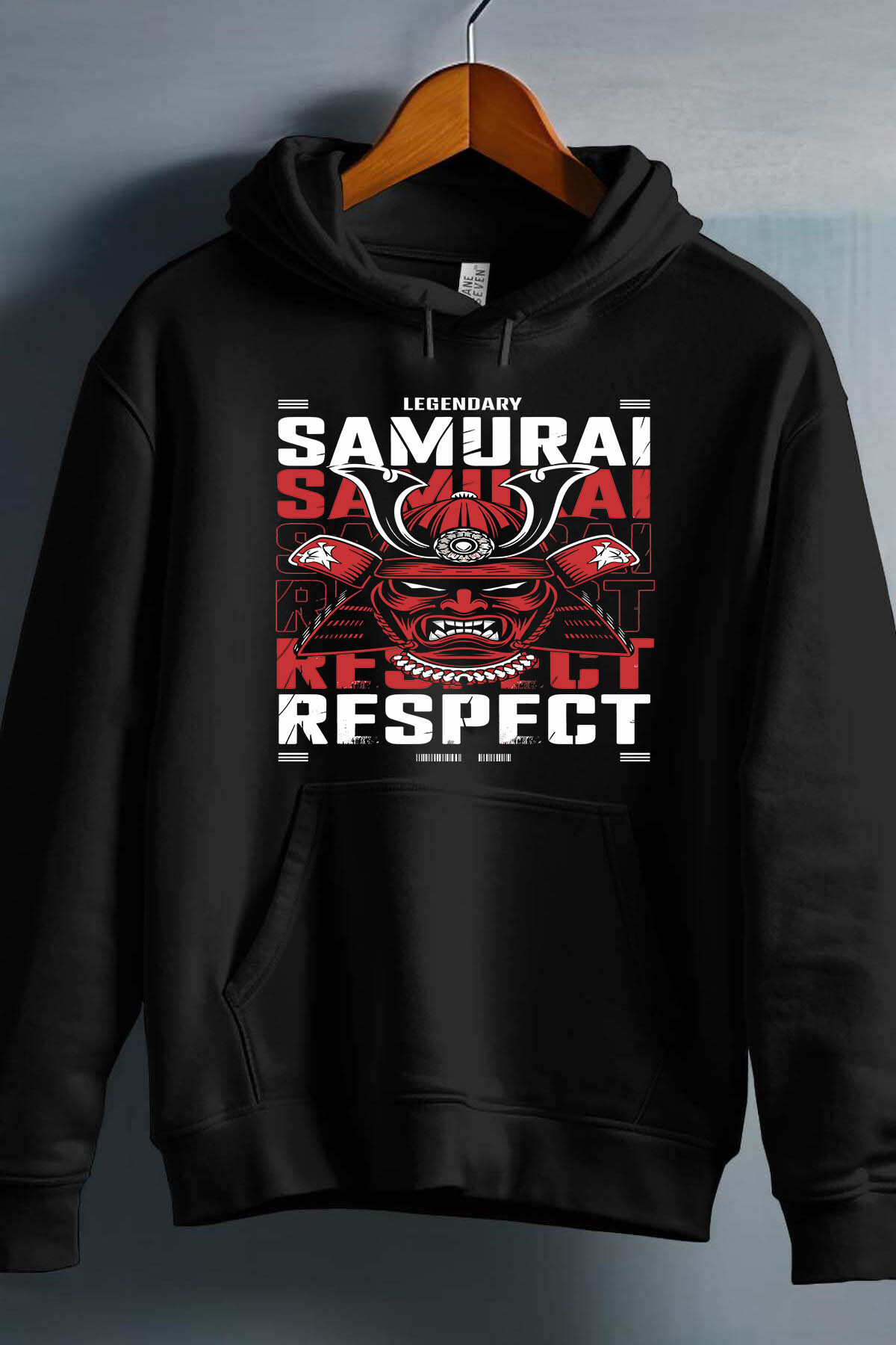 Wholesaler I.A.L.D FRANCE - Samurai Respect BLANC - Hooded sweatshirt Man