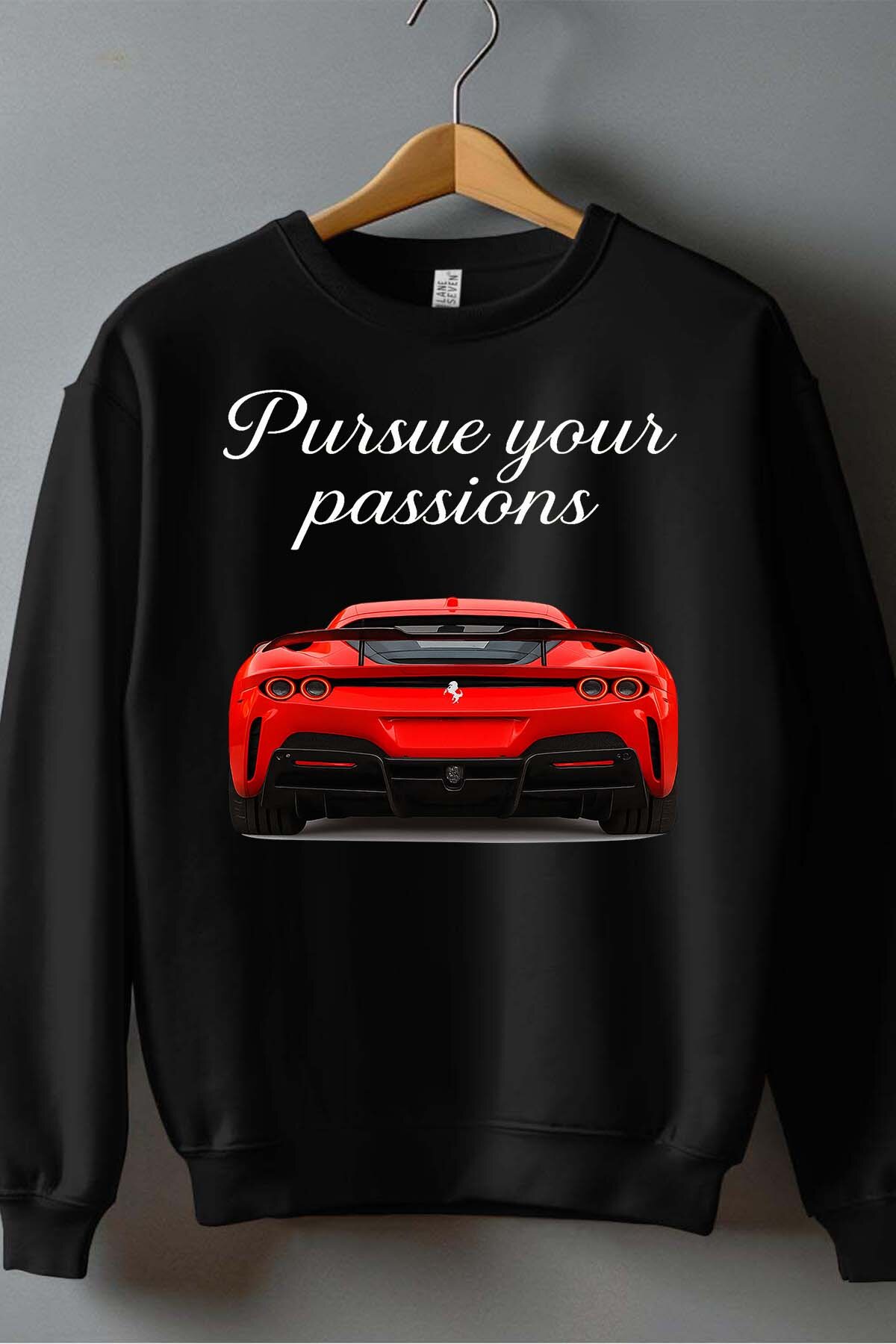Grossiste I.A.L.D FRANCE - Pursue Passions BLANC - Sweat Col Rond Homme