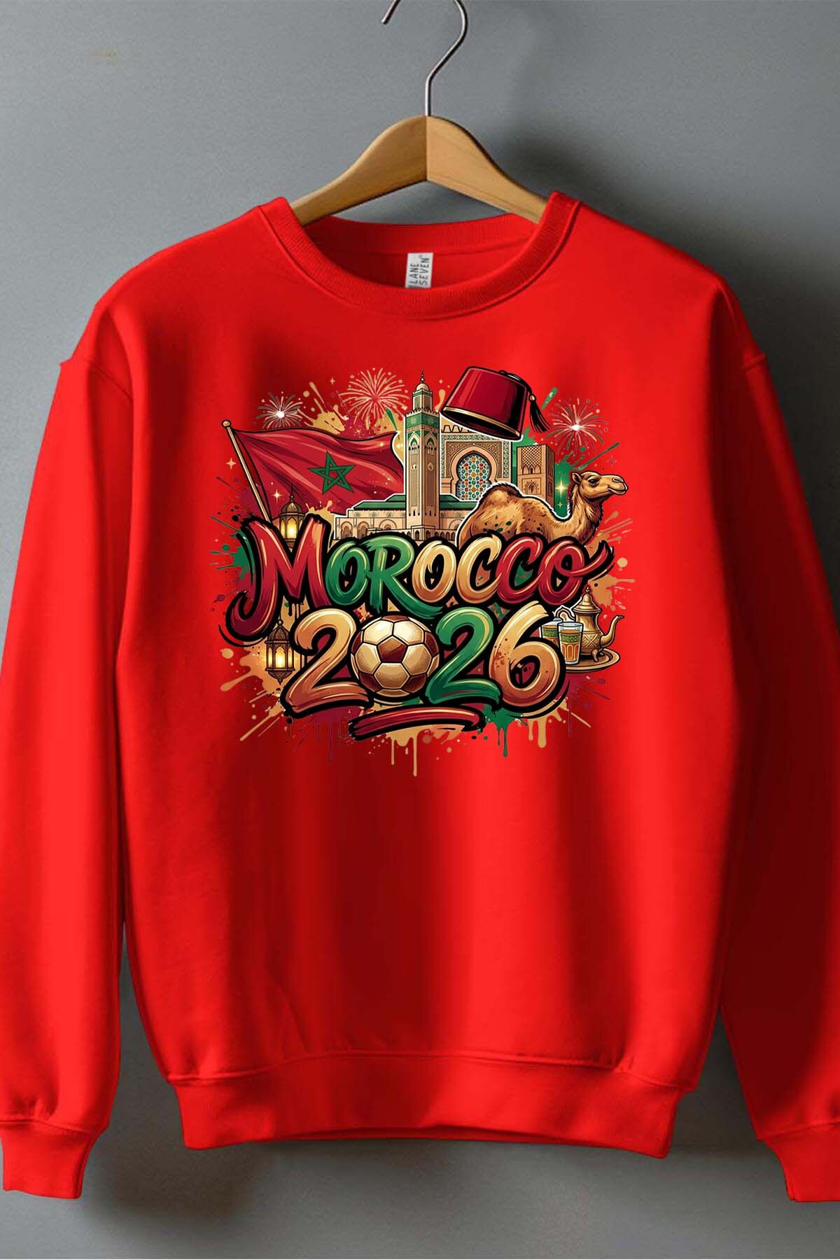 Grossiste I.A.L.D FRANCE - Cdm26 Morocco - Sweat Col Rond Homme