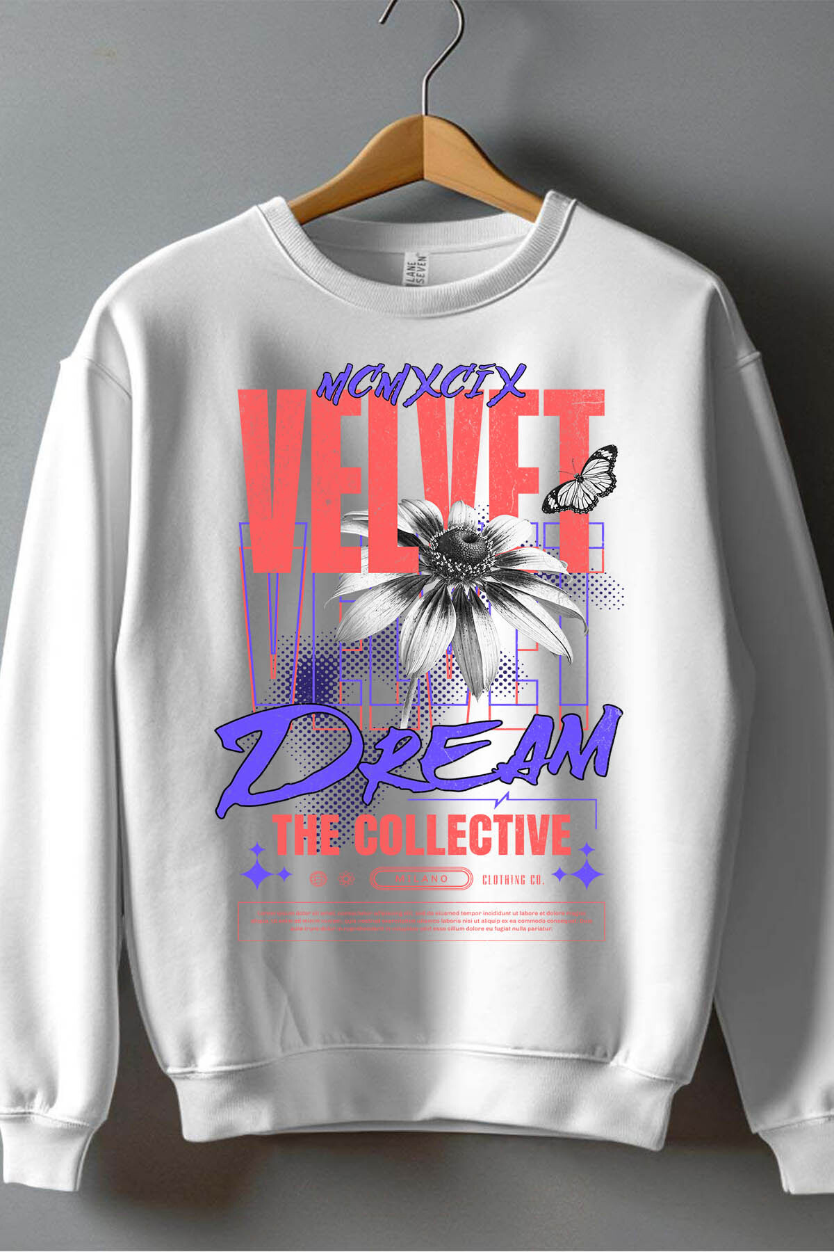 Wholesaler I.A.L.D FRANCE - Velvet Dream - Crewneck sweatshirt Man