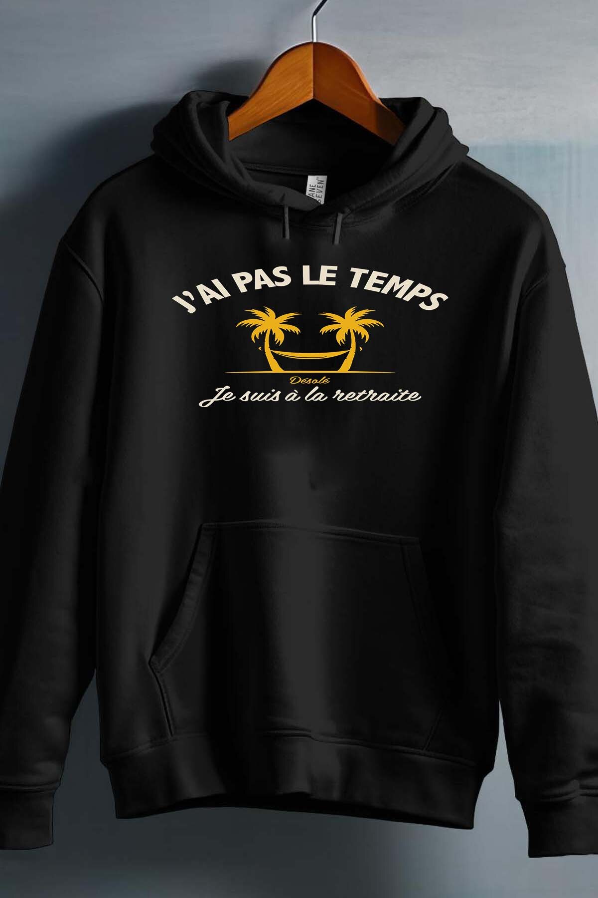 Grossiste I.A.L.D FRANCE - Pas tps Retraite - Sweat Capuche Homme