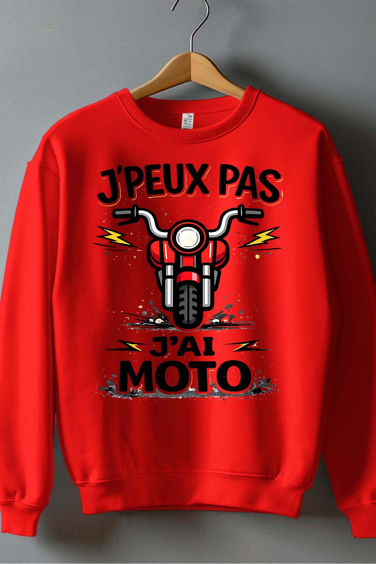 Großhändler I.A.L.D FRANCE - Kann nicht... Moto Styl - Rundhals-Sweatshirt Herren