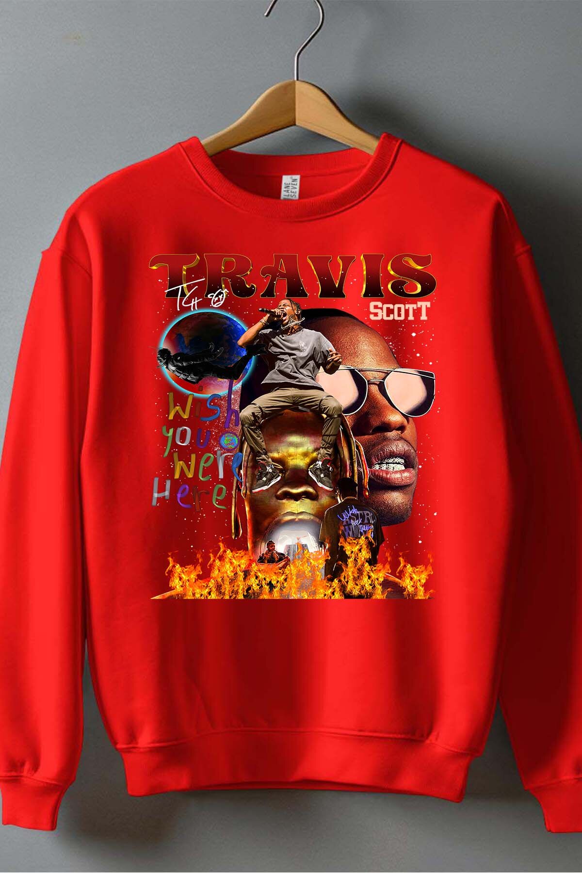 Großhändler I.A.L.D FRANCE - Travis Utopia - Rundhals-Sweatshirt für Männer