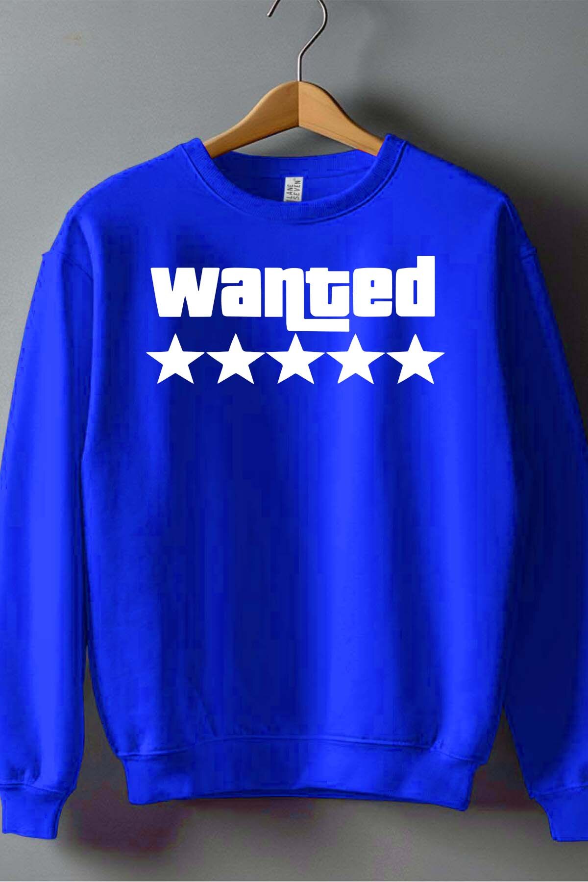 Grossista I.A.L.D FRANCE - Wanted Stars - Felpa girocollo uomo