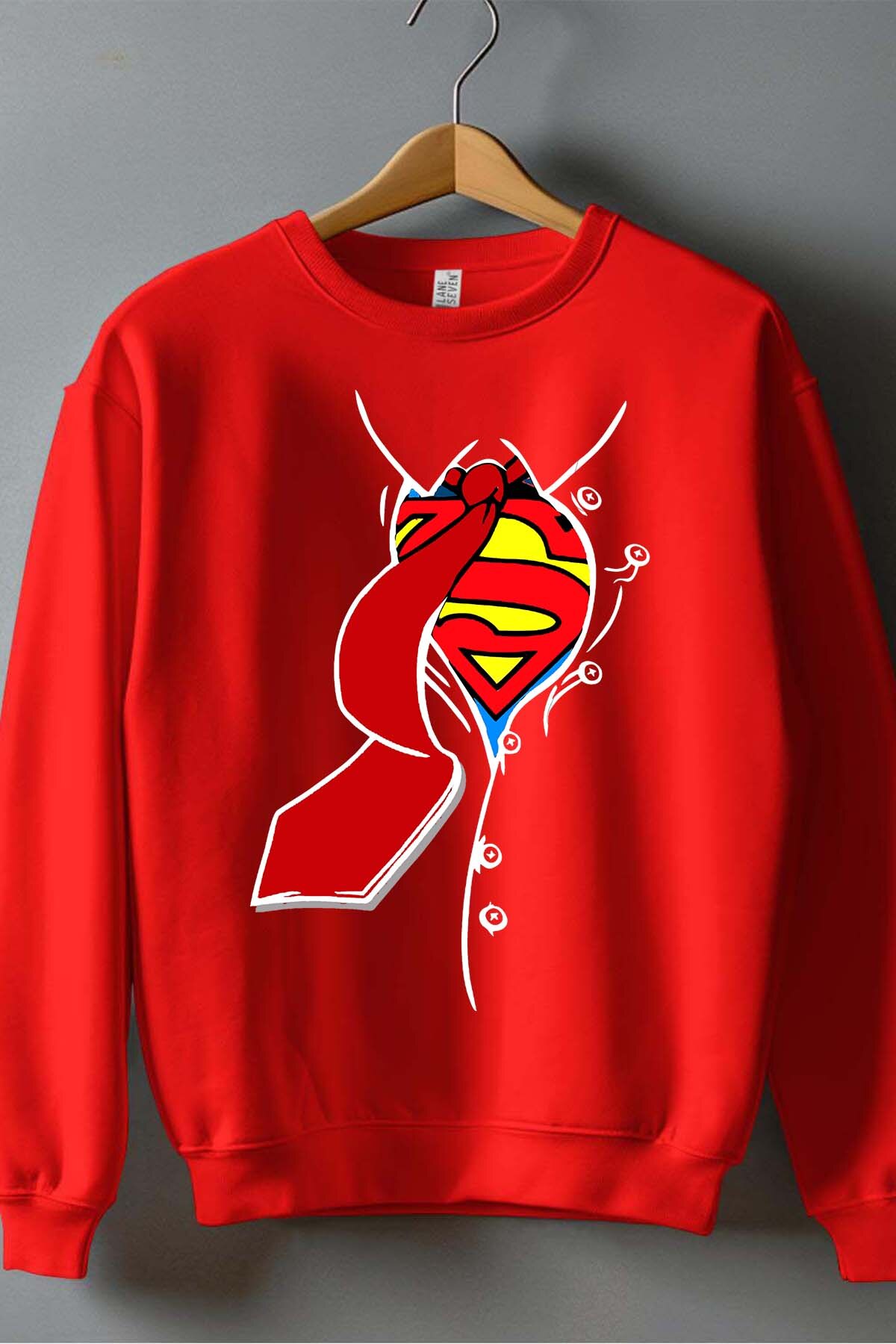 Großhändler I.A.L.D FRANCE - Superman EV - Rundhals-Sweatshirt für Herren