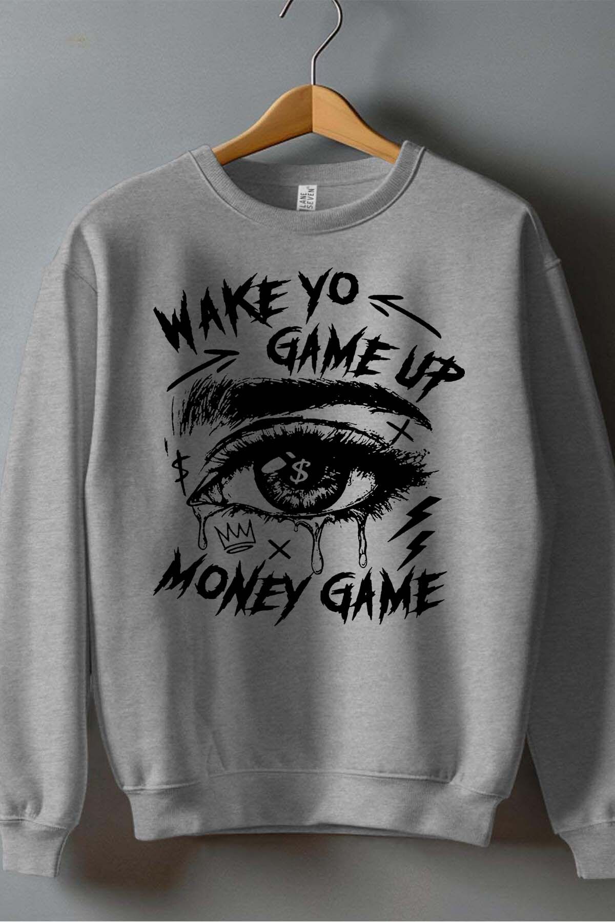Großhändler I.A.L.D FRANCE - Wake game up - Rundhals-Sweatshirt Herren