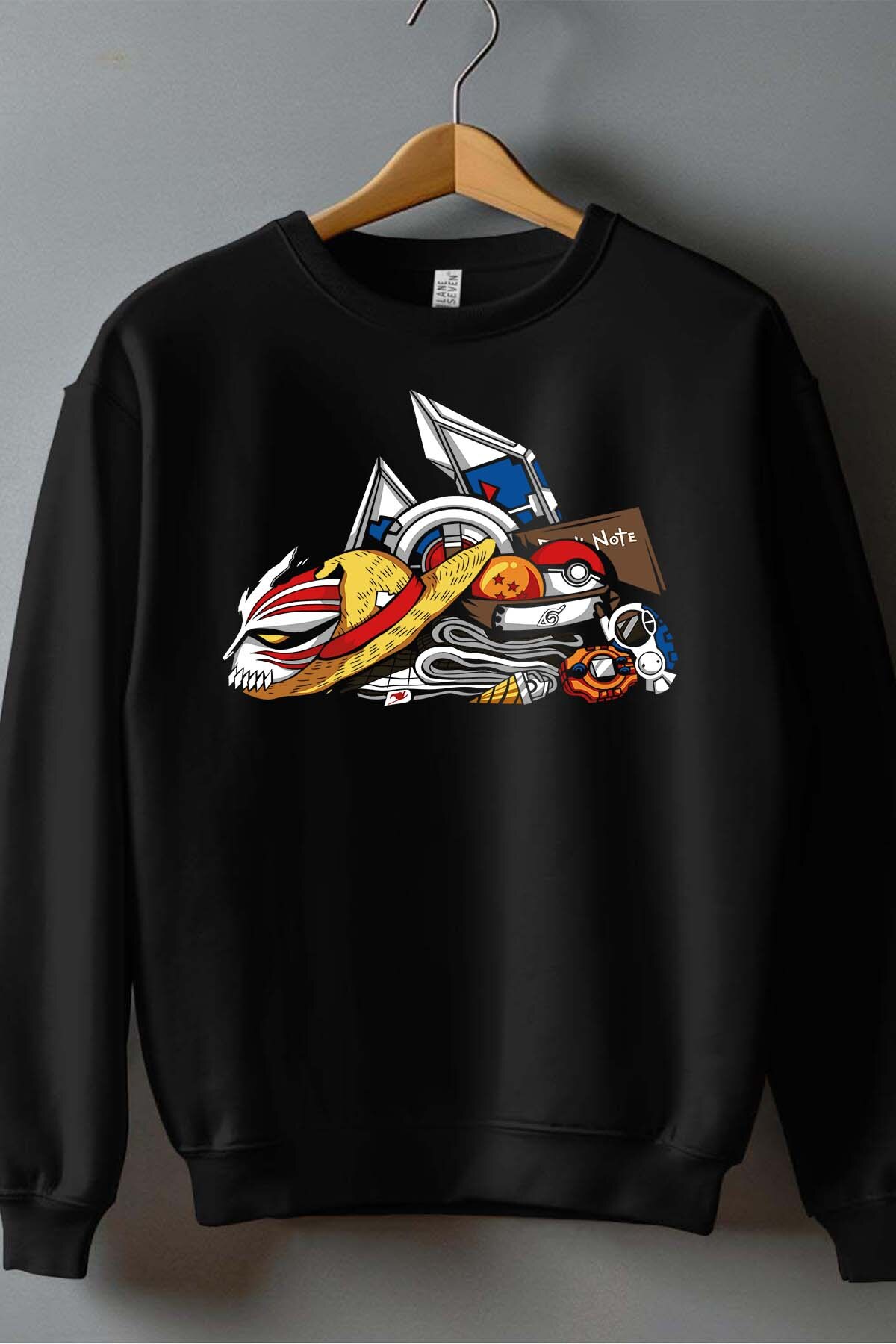 Grossiste I.A.L.D FRANCE - La leged anime - Sweat Col Rond Homme