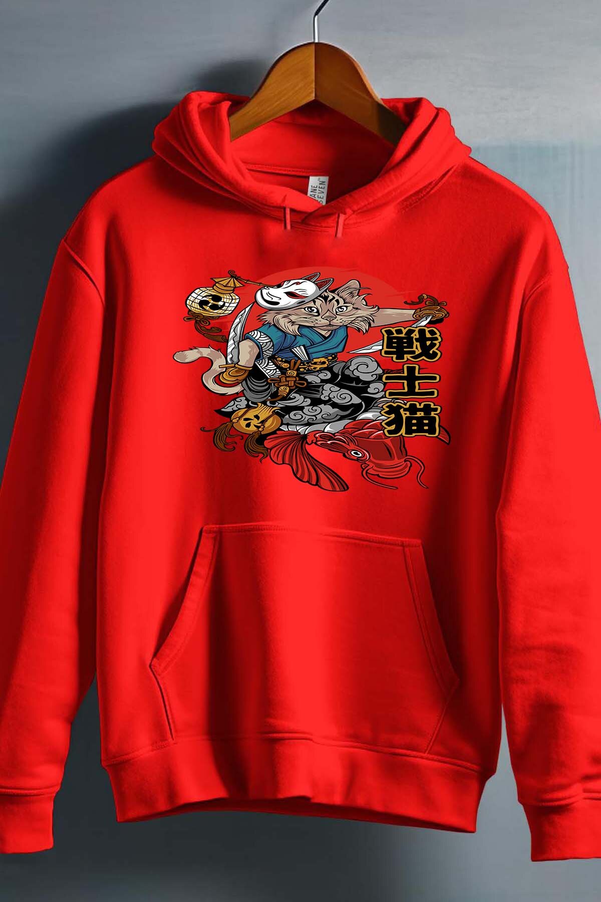 Grossiste I.A.L.D FRANCE - Senshi Neko - Sweat Capuche Homme