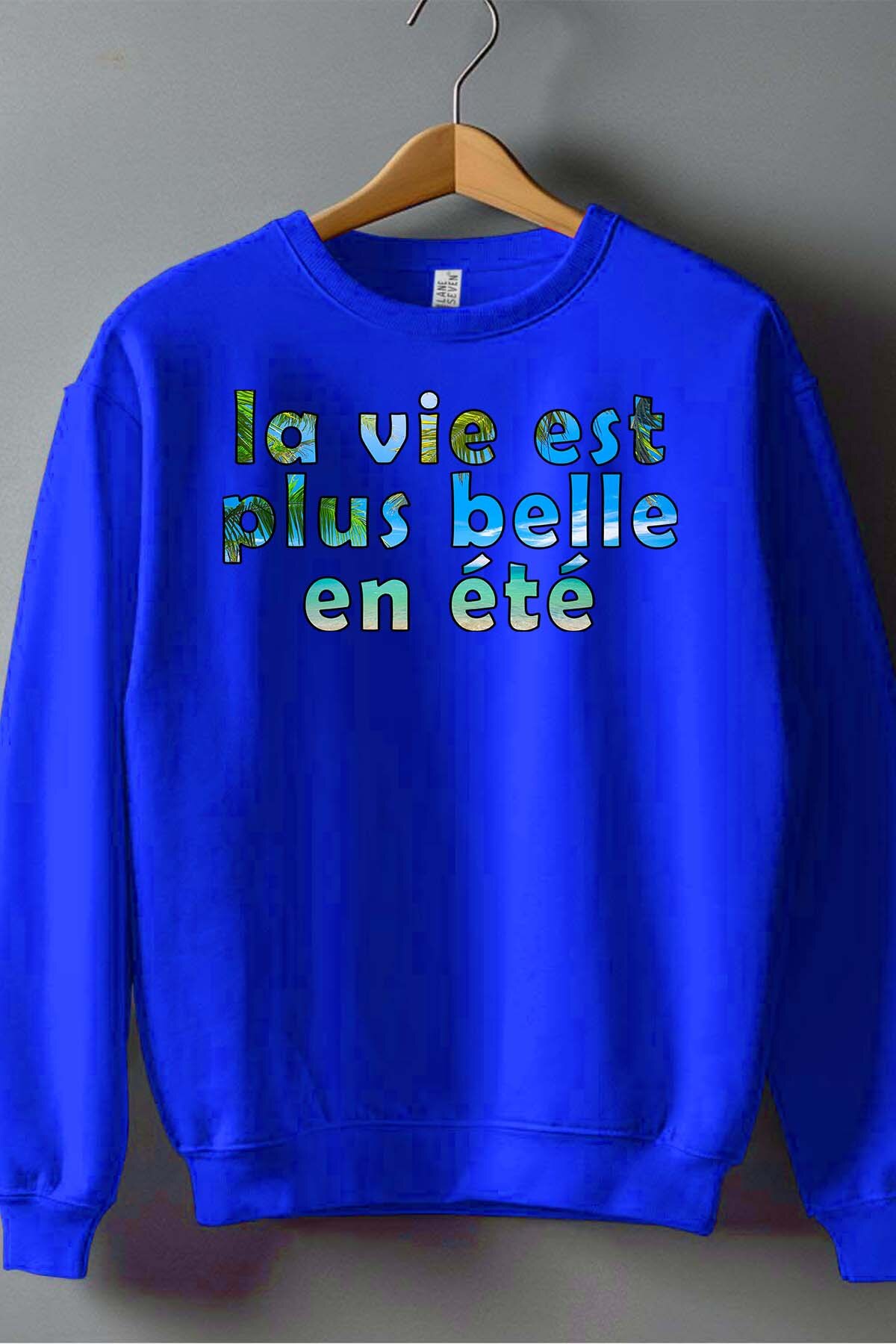 Grossiste I.A.L.D FRANCE - Belle en ete - Sweat Col Rond Homme