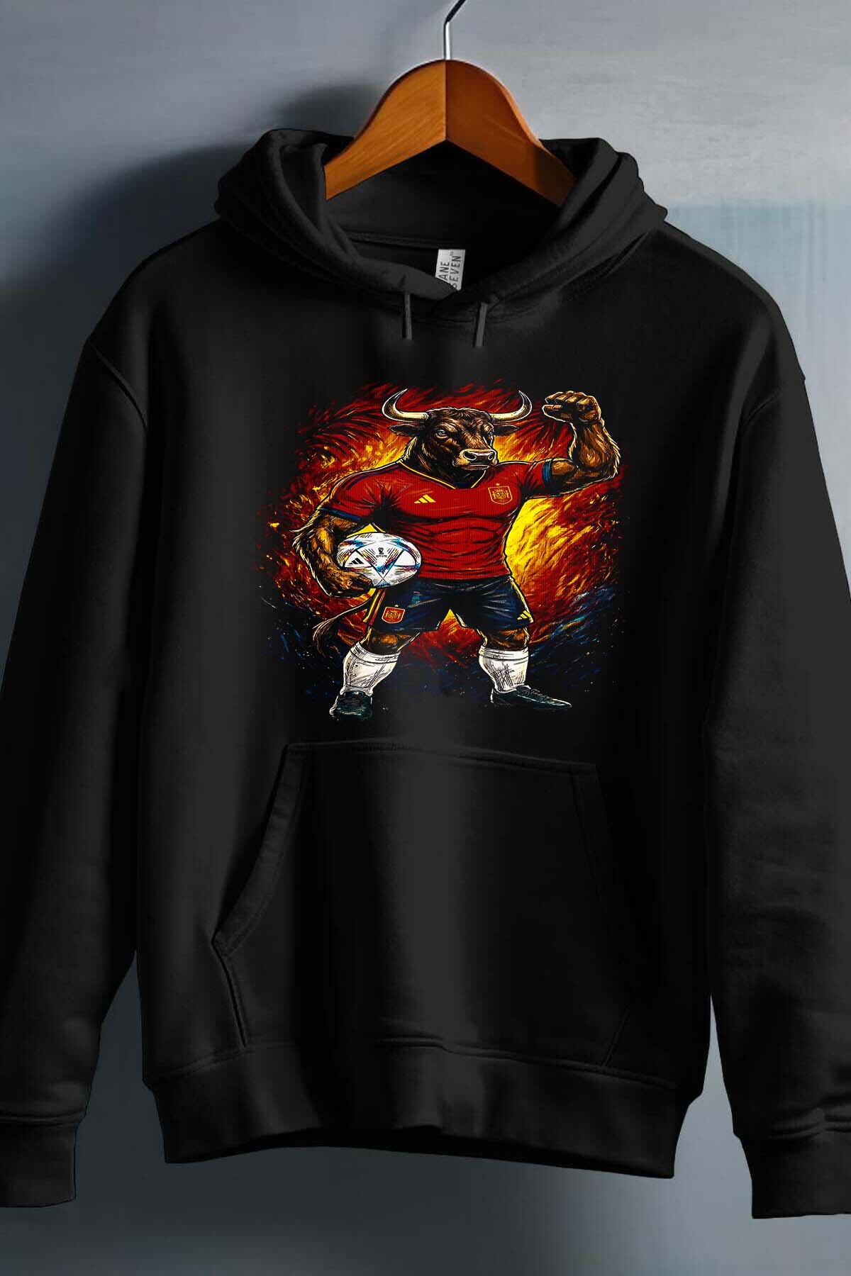 Großhändler I.A.L.D FRANCE - Spanien 1 Maskottchen - Kapuzenpullover Herren
