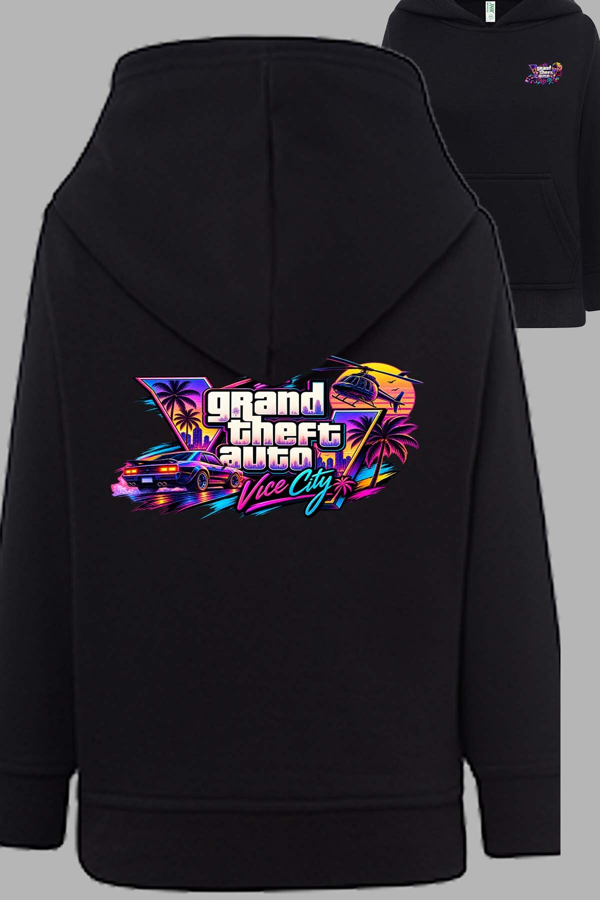 Grossiste I.A.L.D FRANCE - G Theft Auto - Sweat Capuche Homme