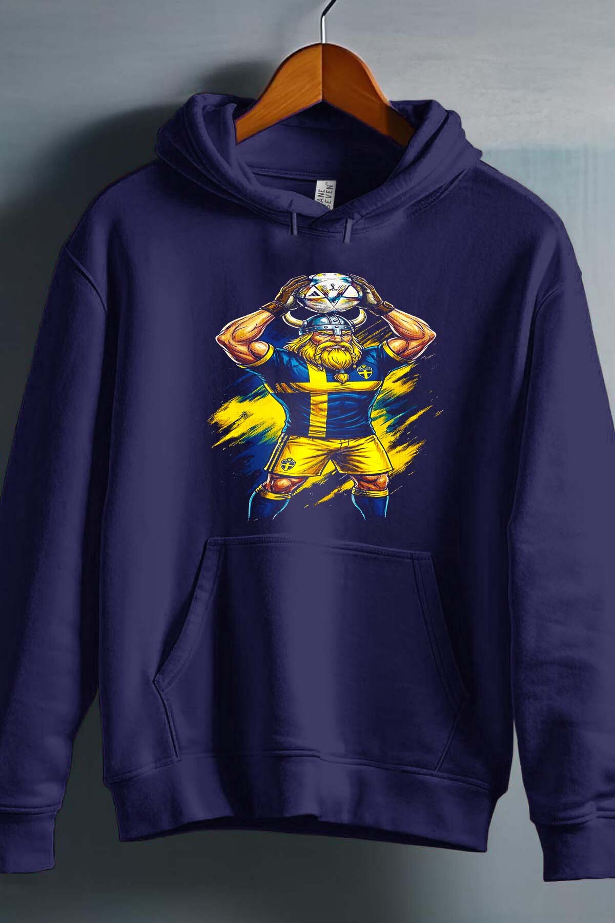 Großhändler I.A.L.D FRANCE - Suecia 1 Maskottchen - Kapuzenpullover Herren