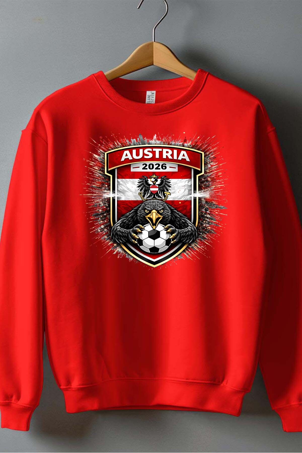 Grossista I.A.L.D FRANCE - Patch Austria - Felpa girocollo uomo