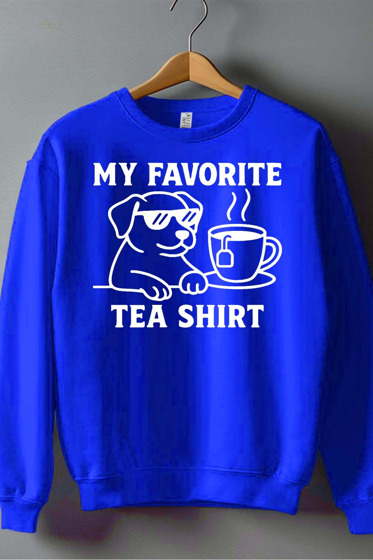 Mayorista I.A.L.D FRANCE - Camiseta favorita perro - Sudadera con cuello redondo Hombre