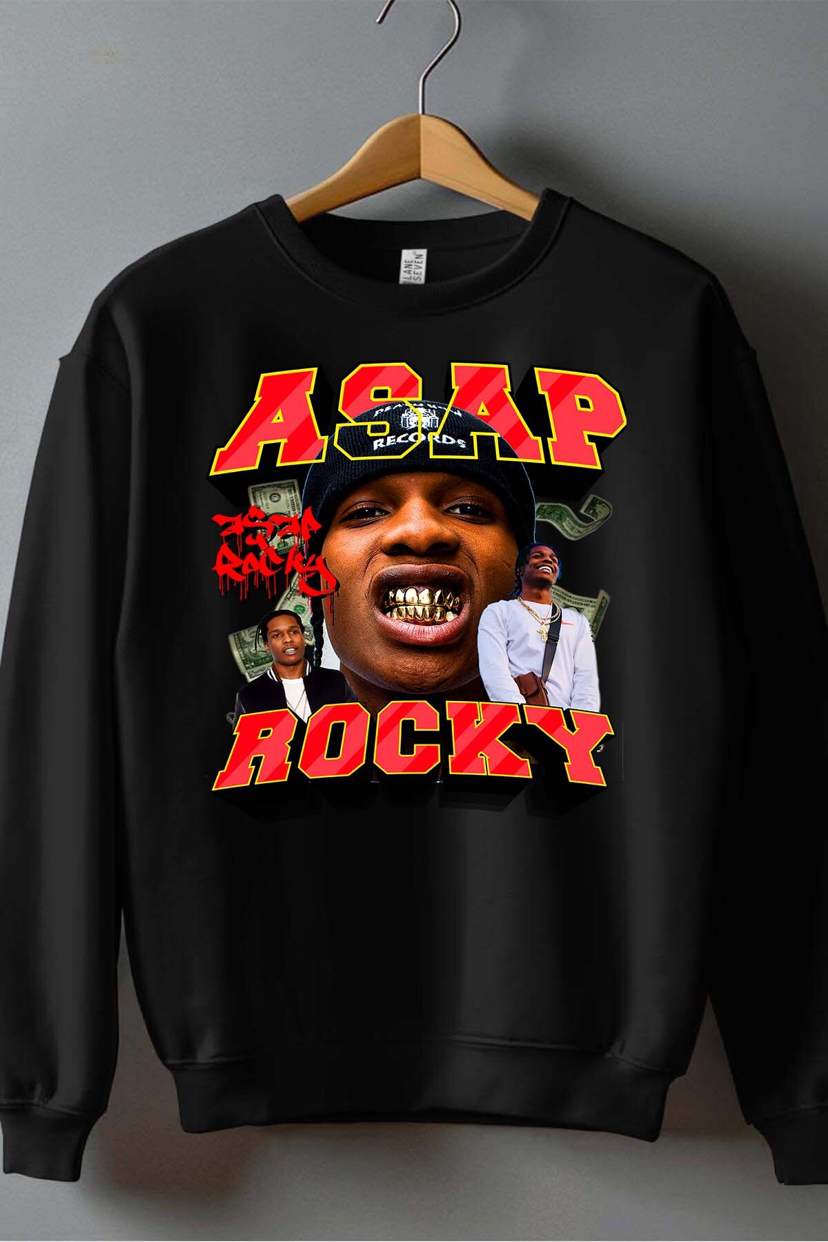 Großhändler I.A.L.D FRANCE - Asap Grillz - Rundhals-Sweatshirt Mann