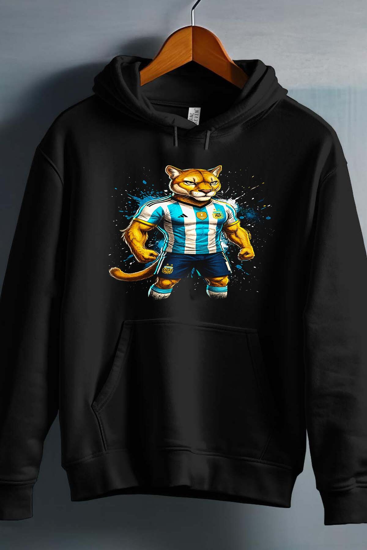 Großhändler I.A.L.D FRANCE - Argentinien 3 Maskottchen - Kapuzenpullover Herren