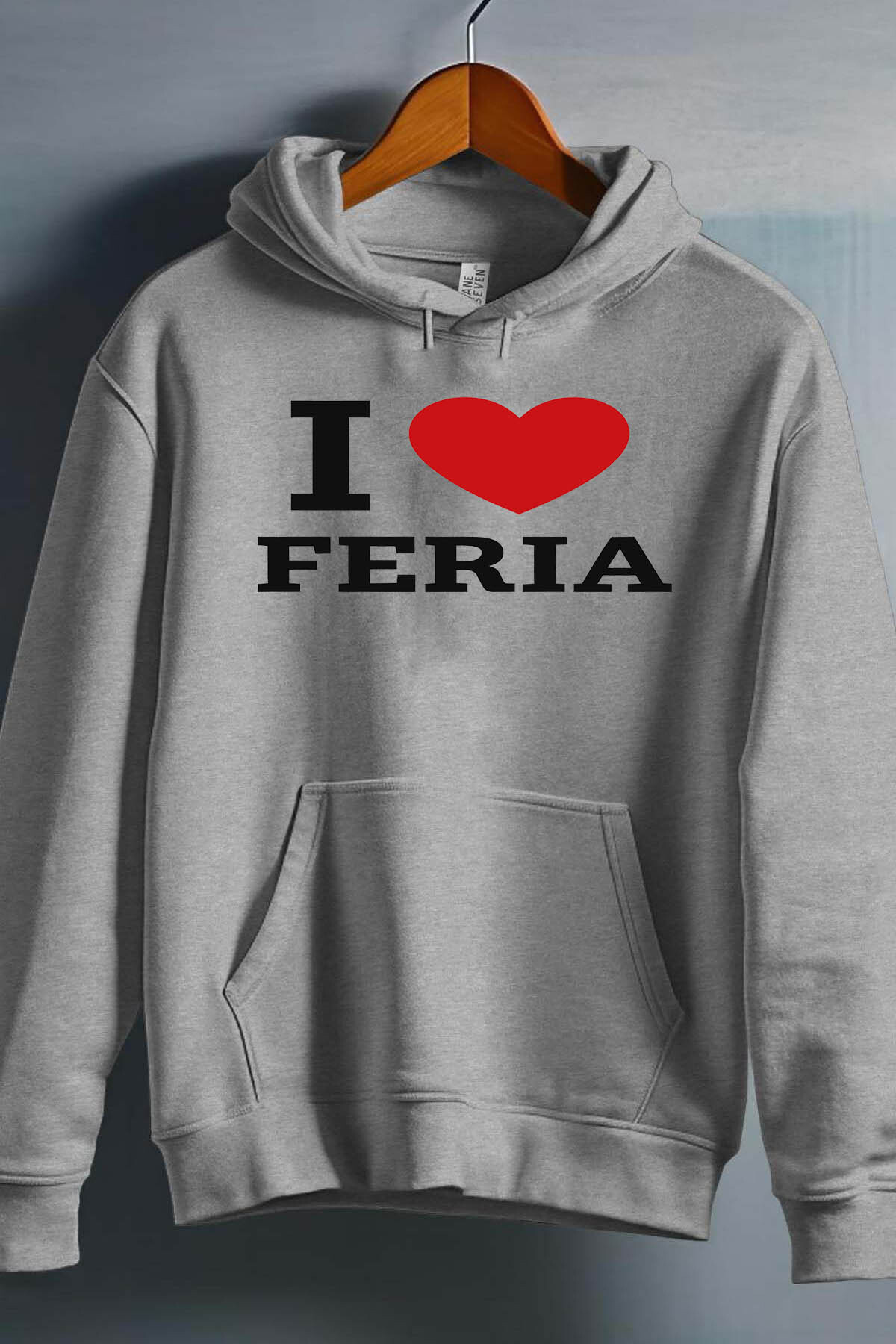 Wholesaler I.A.L.D FRANCE - I love Feria - Hooded sweatshirt Man