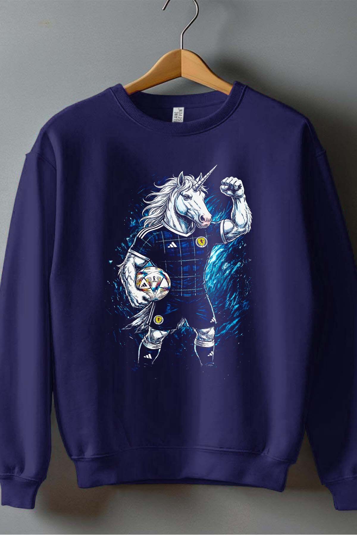 Großhändler I.A.L.D FRANCE - Escocia 1 Maskottchen - Rundhals-Sweatshirt Herren