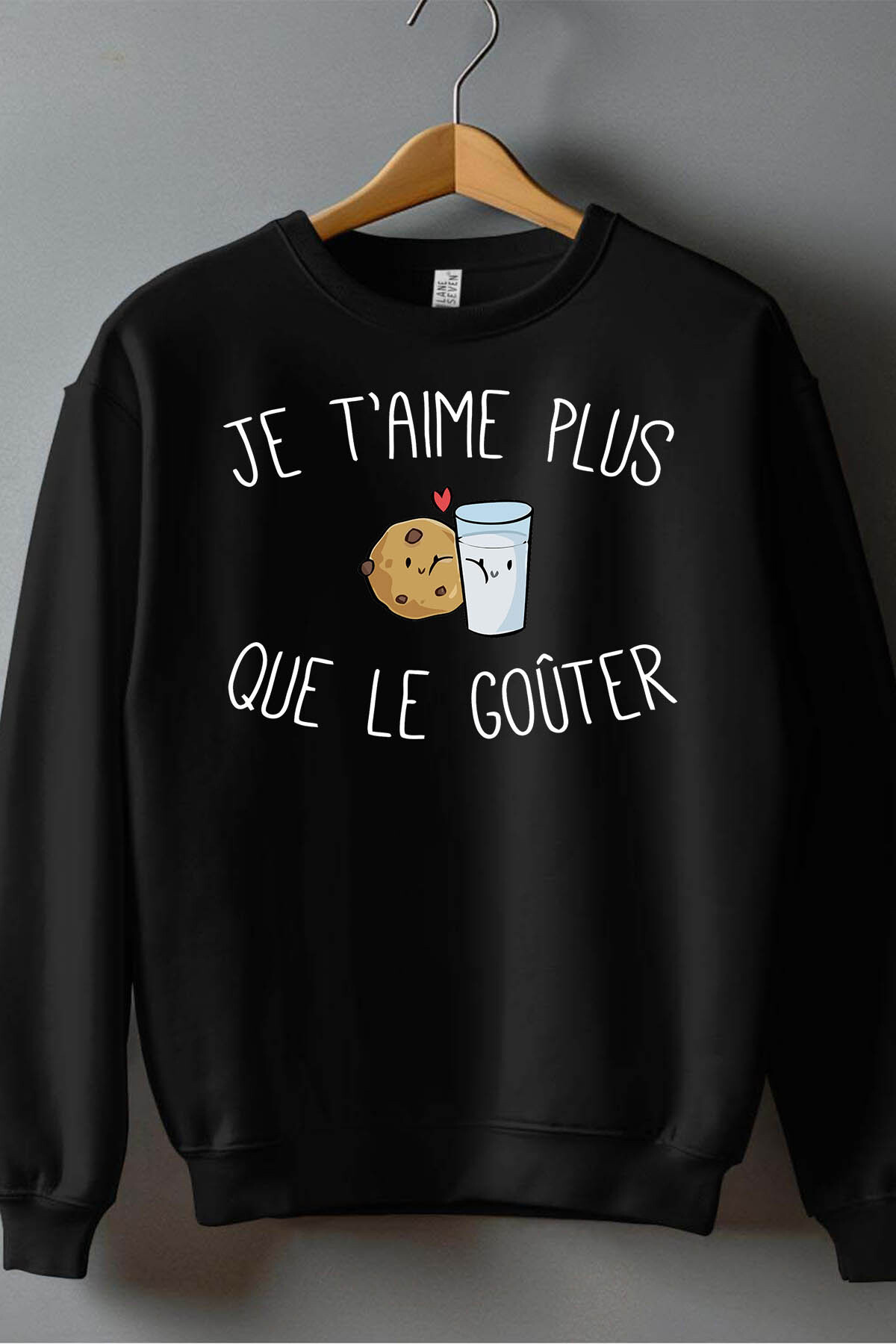 Grossiste I.A.L.D FRANCE - Aime plus gouter - Sweat Col Rond Homme