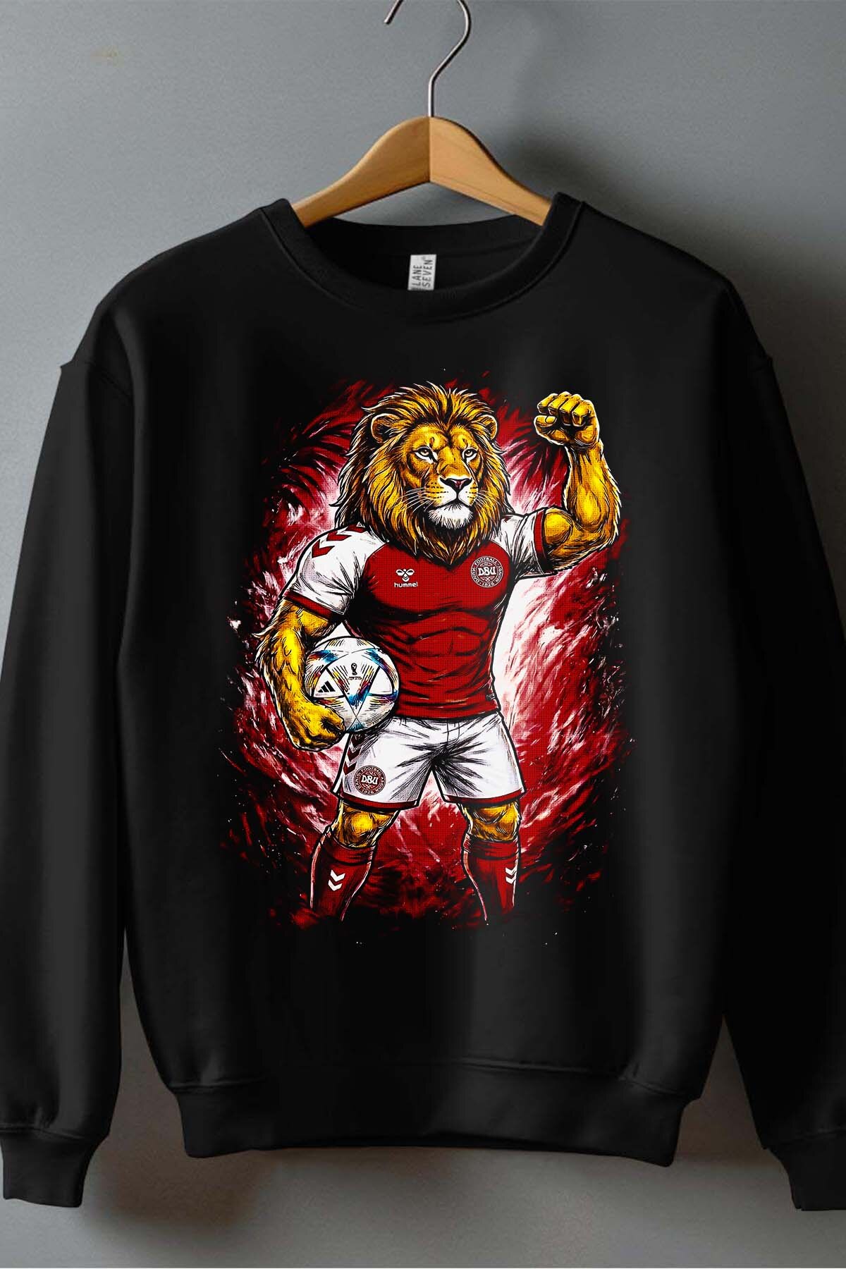 Großhändler I.A.L.D FRANCE - Dinamarca 1 Maskottchen - Rundhals-Sweatshirt Herren