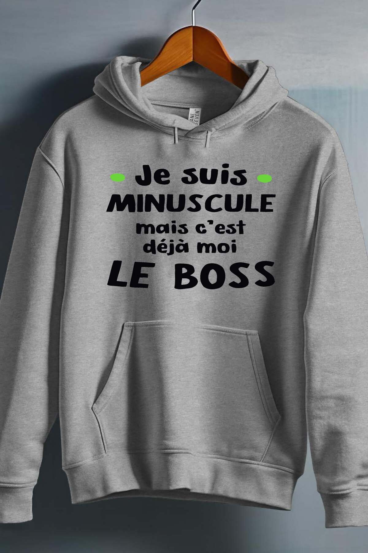 Grossista I.A.L.D FRANCE - Minuscule Boss - Felpa con cappuccio Uomo